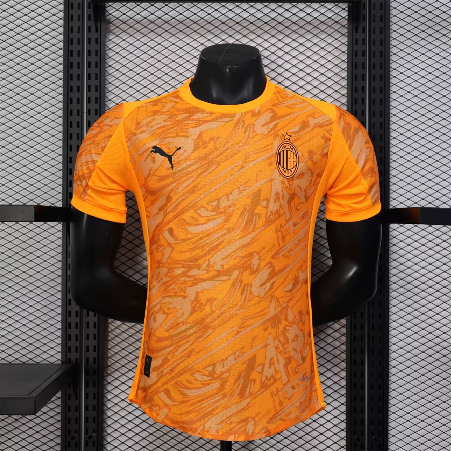 AC Milan 25-26 Orange Special Edition Jersey - Player Version - UnitedFutballJersey