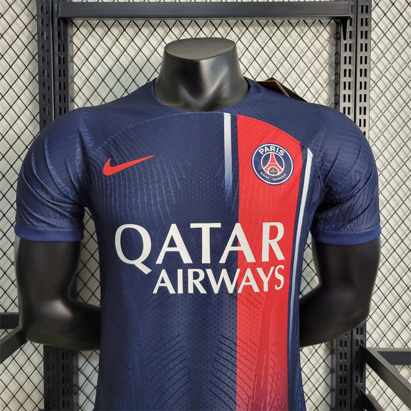 Paris Saint-Germain PSG 23-24 Home Stadium Jersey - Player Version - UnitedFutballJersey