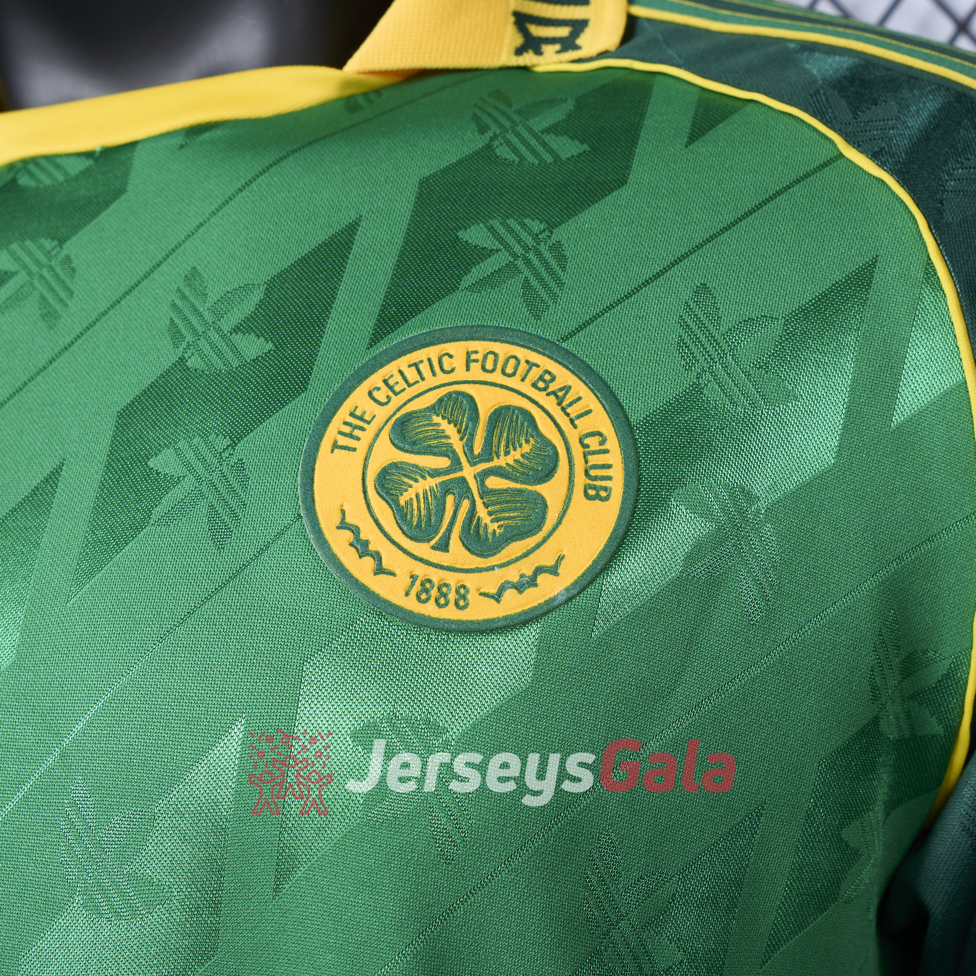 Celtic 24-25 Originals LFSTLR Long Sleeve Green Jersey - Player Version - UnitedFutballJersey