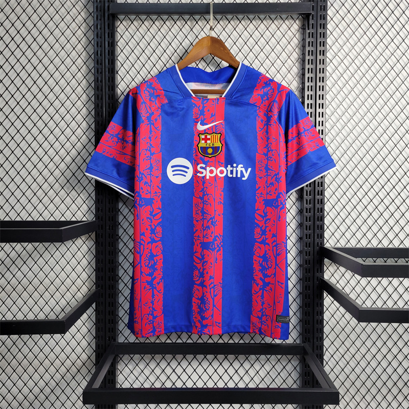 23-24 B.A.R.S.A Blue Training Shirt - Fans Version - UnitedFutballJersey