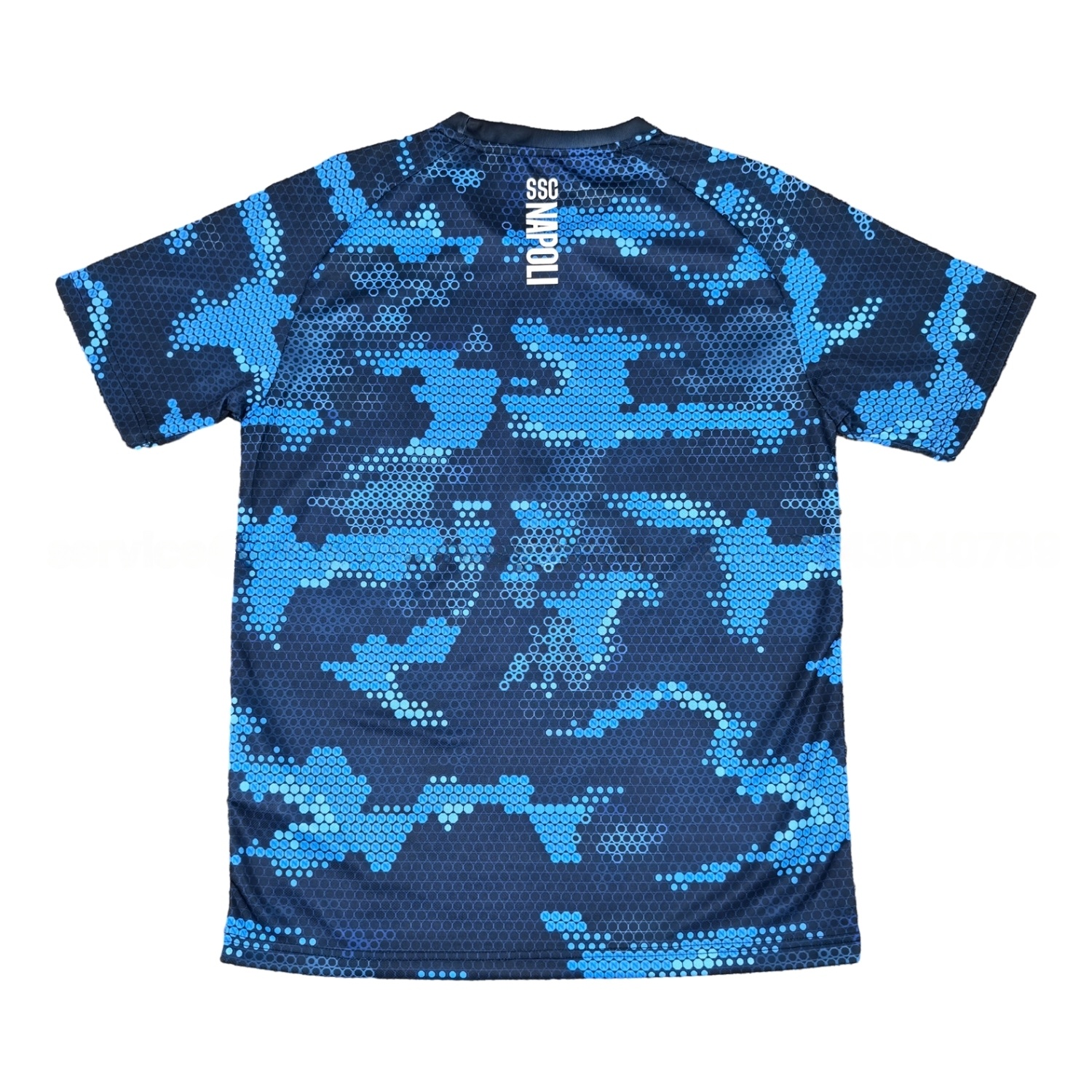 Napoli 24-25 Navy Blue Pre-Match Training Jersey - Fans Version - UnitedFutballJersey