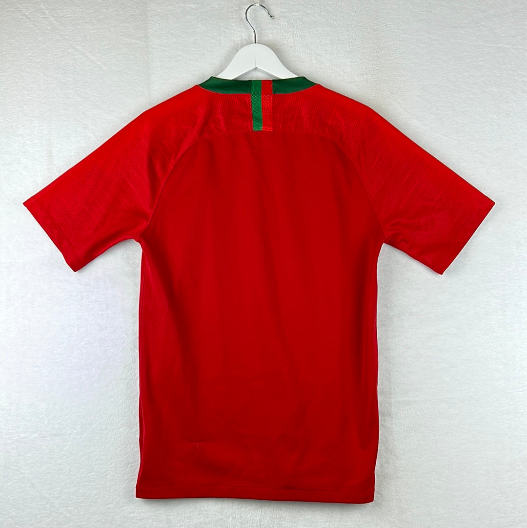 Portugal 18-19 Home Stadium Jersey - Fans Version - UnitedFutballJersey