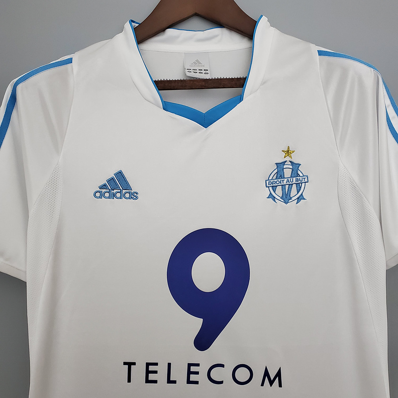 Retro Marseille 2003-04 Home Stadium Jersey - UnitedFutballJersey