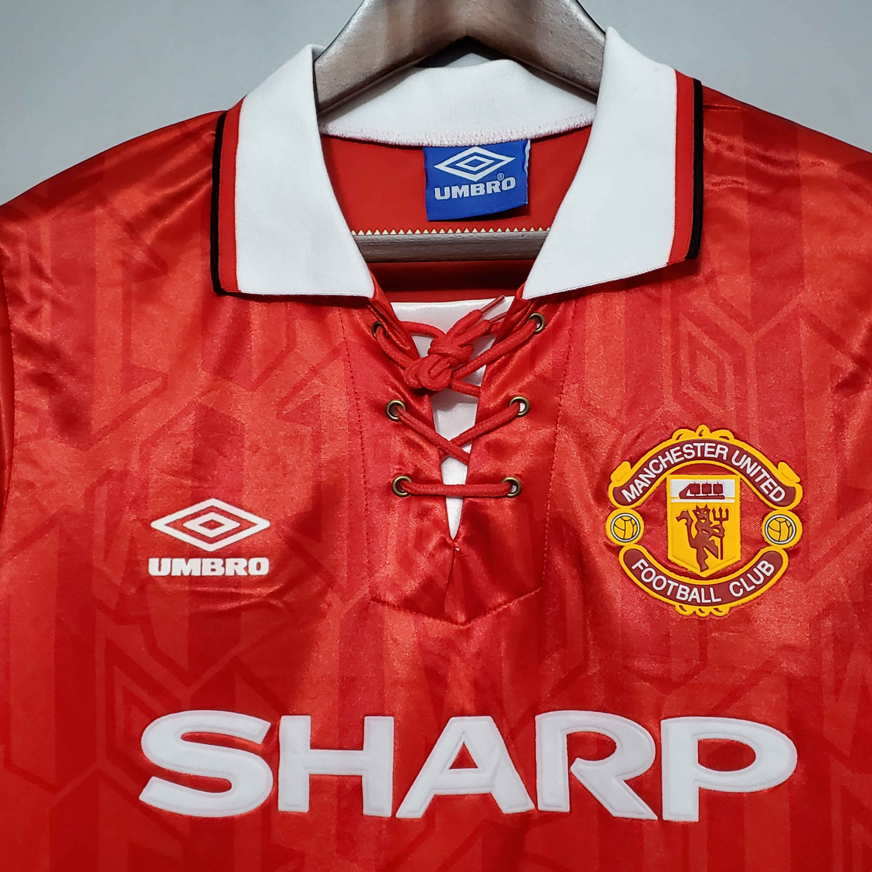 Manchester United Retro 92-94 Home Jersey - UnitedFutballJersey