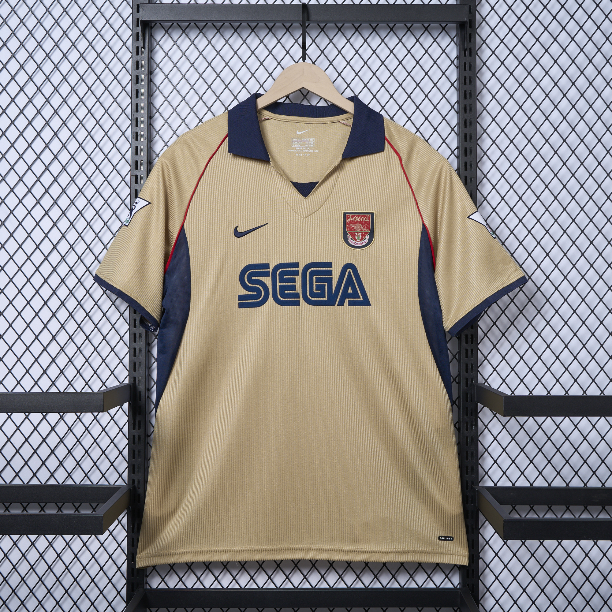 Retro Arsenal 2001-02 Away Stadium Jersey - UnitedFutballJersey