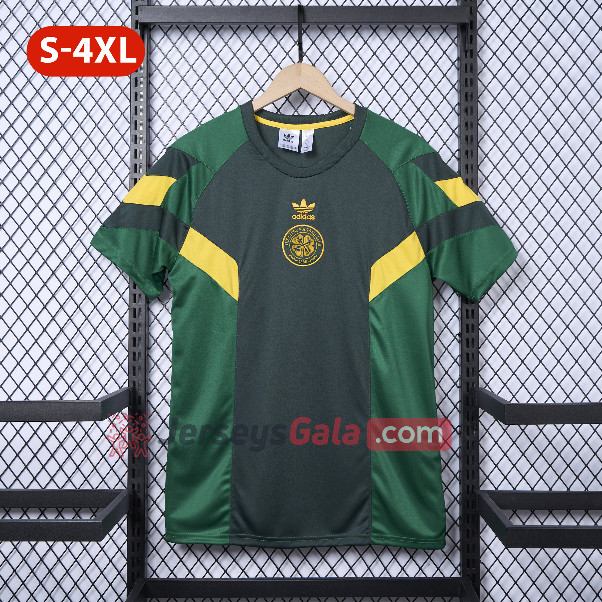 Celtic 24-25 Throwback Originals T-Shirt - Green - UnitedFutballJersey
