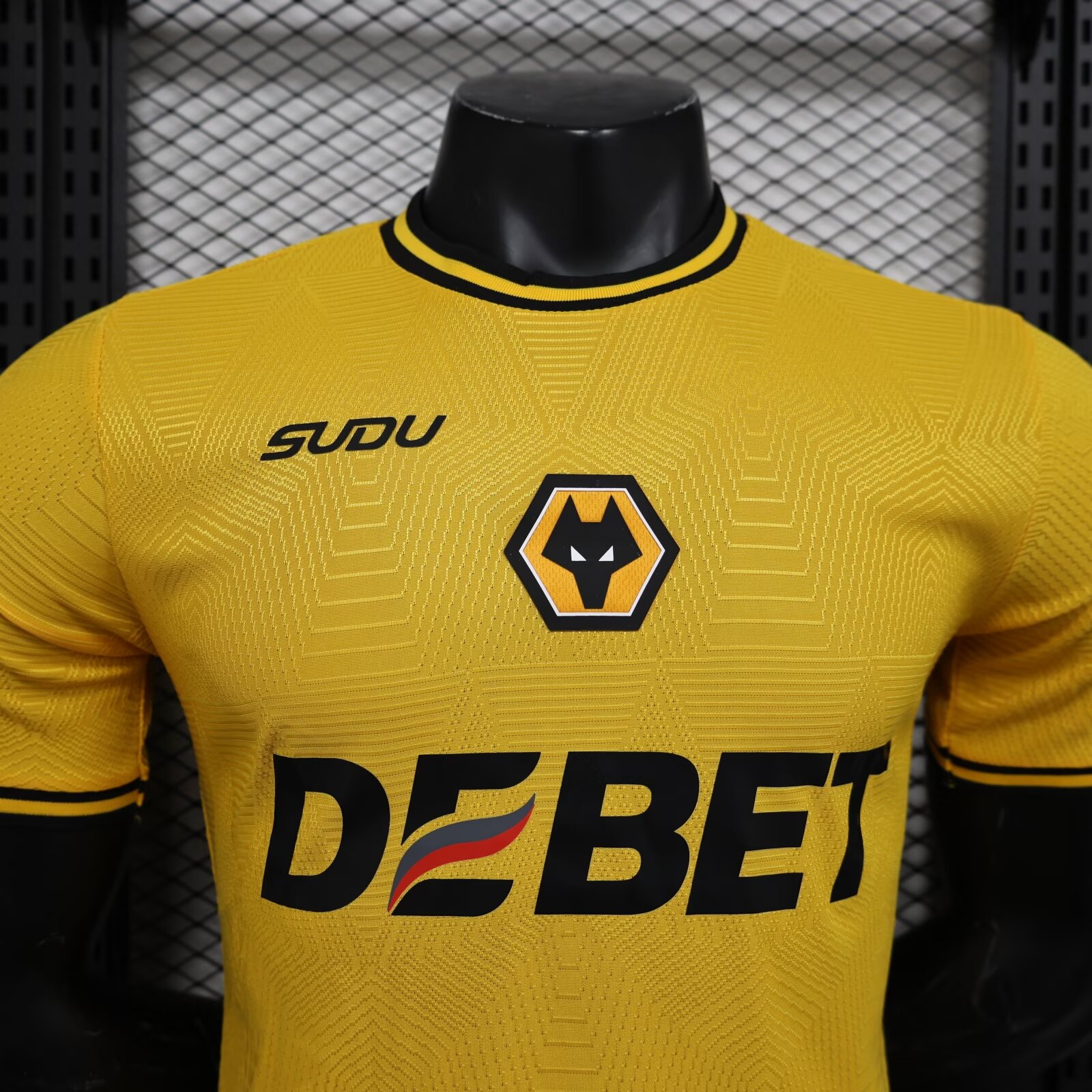 Wolverhampton Wanderers Wolves 24-25 Home Jersey - Player Version - UnitedFutballJersey
