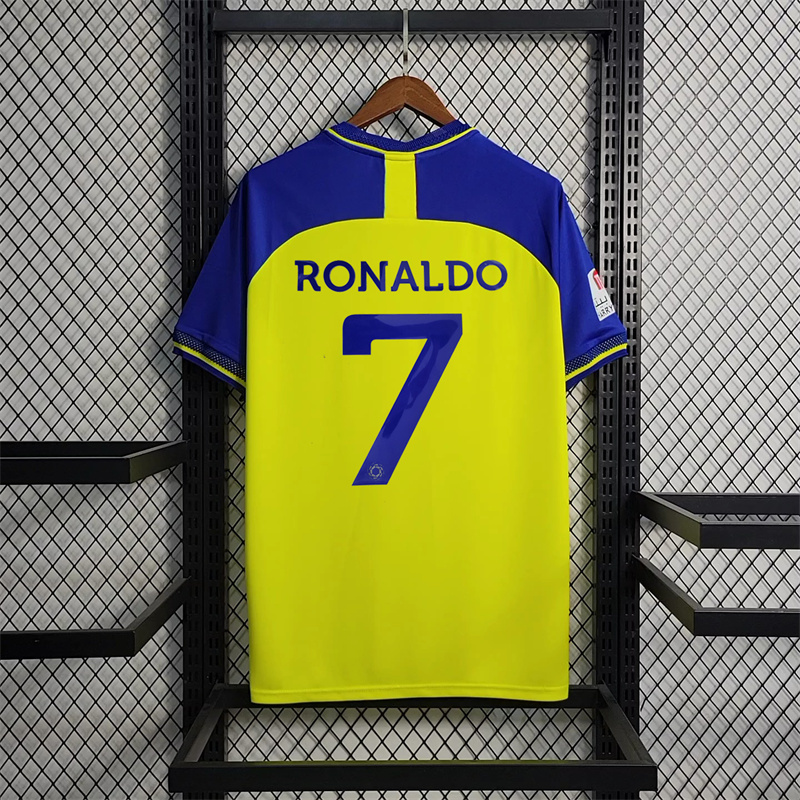 RONALDO Al Nassr FC 22/23 Home Jersey - Fans Version - UnitedFutballJersey