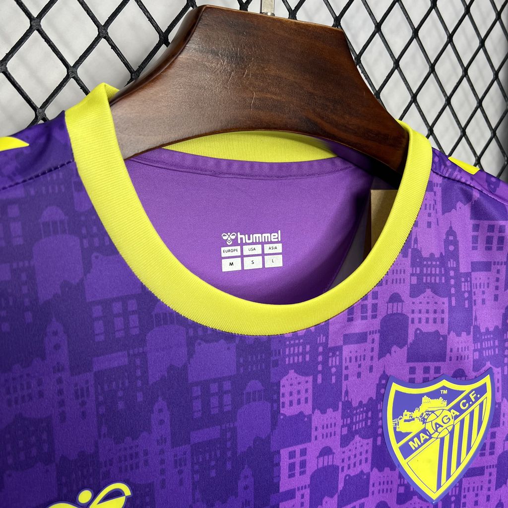 Malaga 24-25 Purple Pre-Match Jersey - Fans Version - UnitedFutballJersey