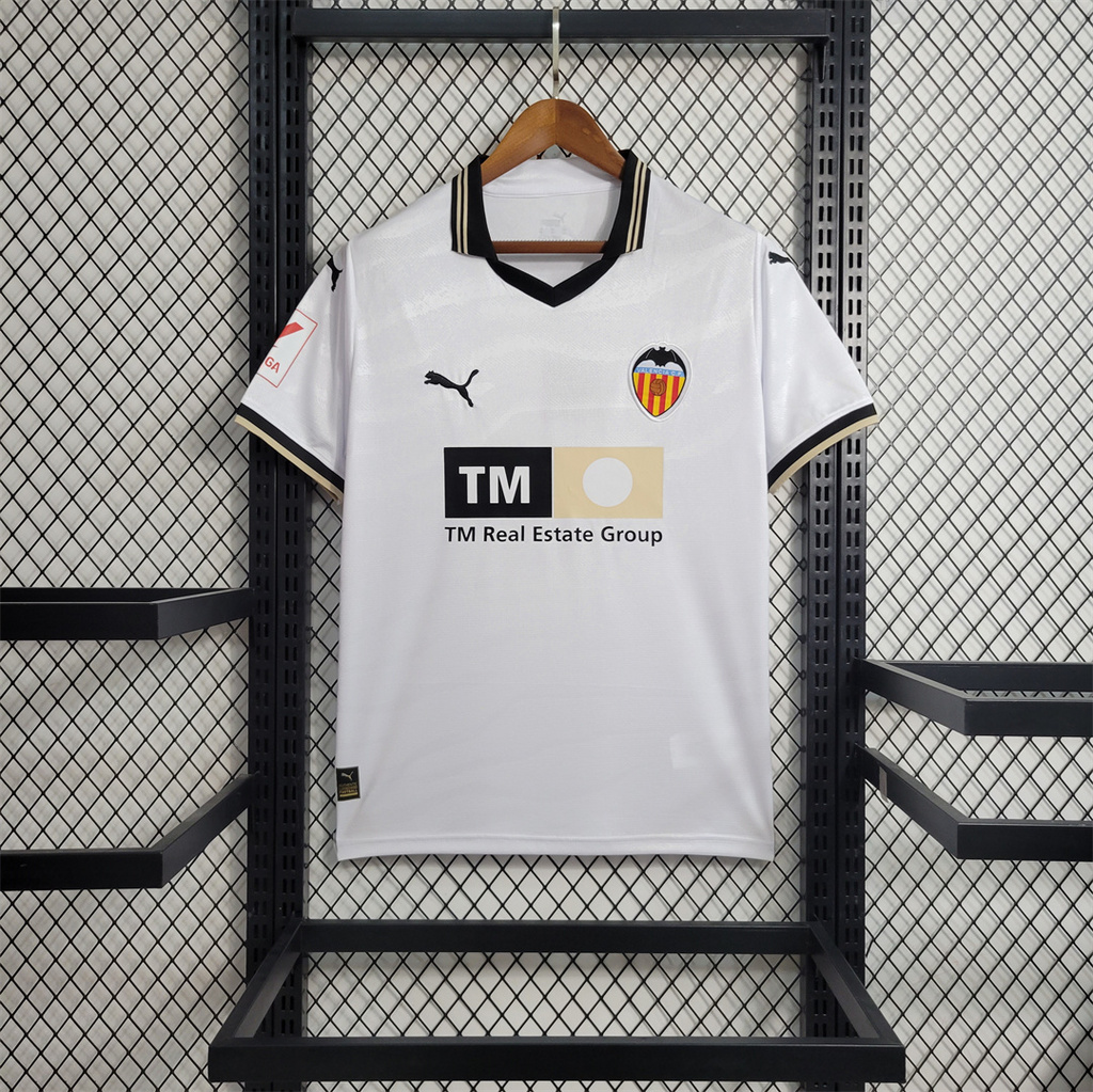 Valencia 23-24 Home Stadium Jersey - Fans Version - UnitedFutballJersey