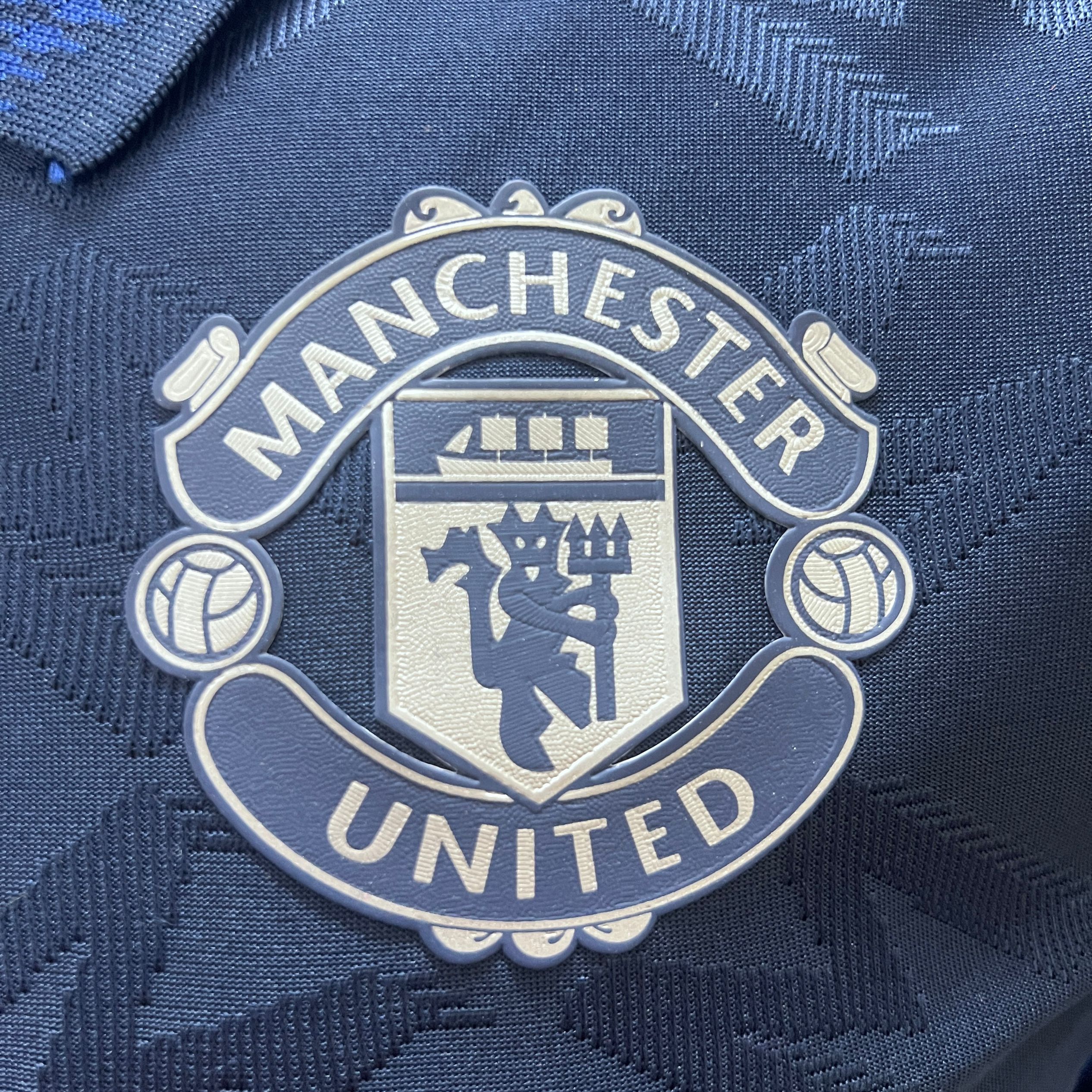 Manchester United 24-25 Away Long Sleeve Jersey - Player Version - UnitedFutballJersey