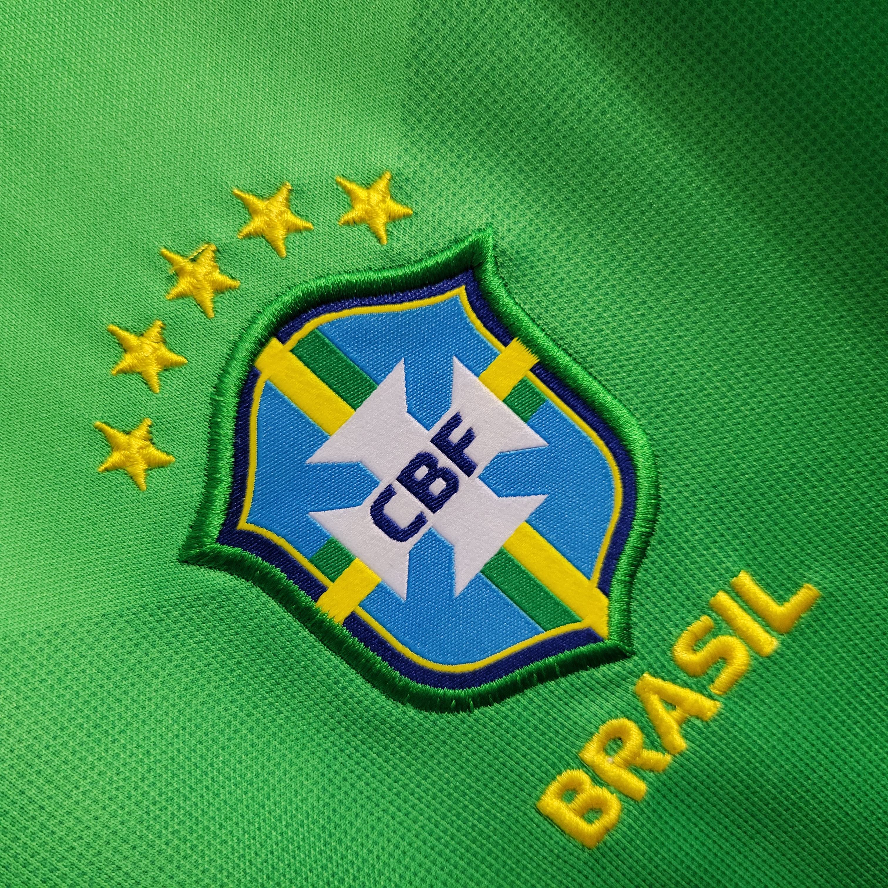 Retro Brazil 2020 Green Training Jersey - UnitedFutballJersey