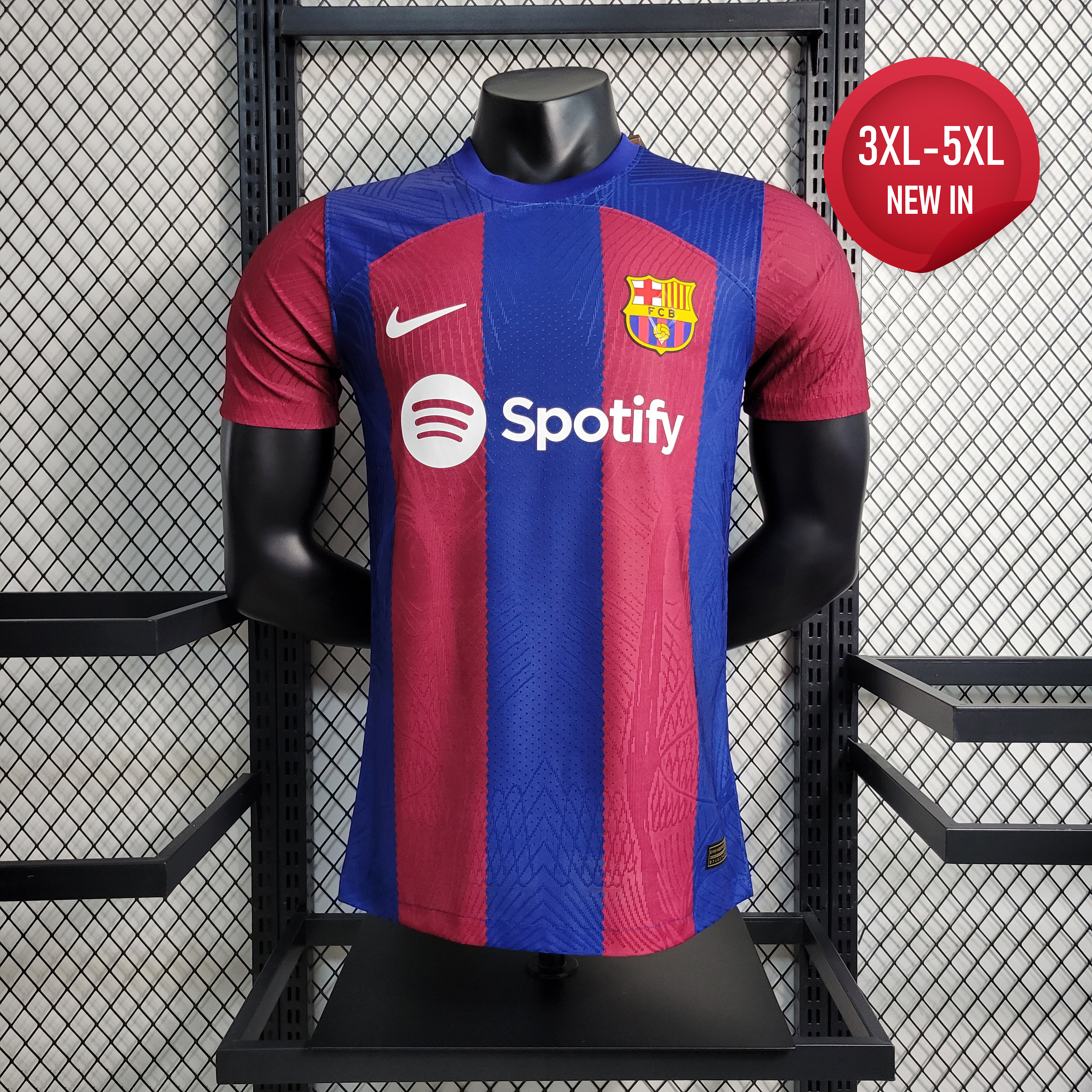B.A.R.S.A 23-24 Home Stadium Jersey - Player Version - UnitedFutballJersey