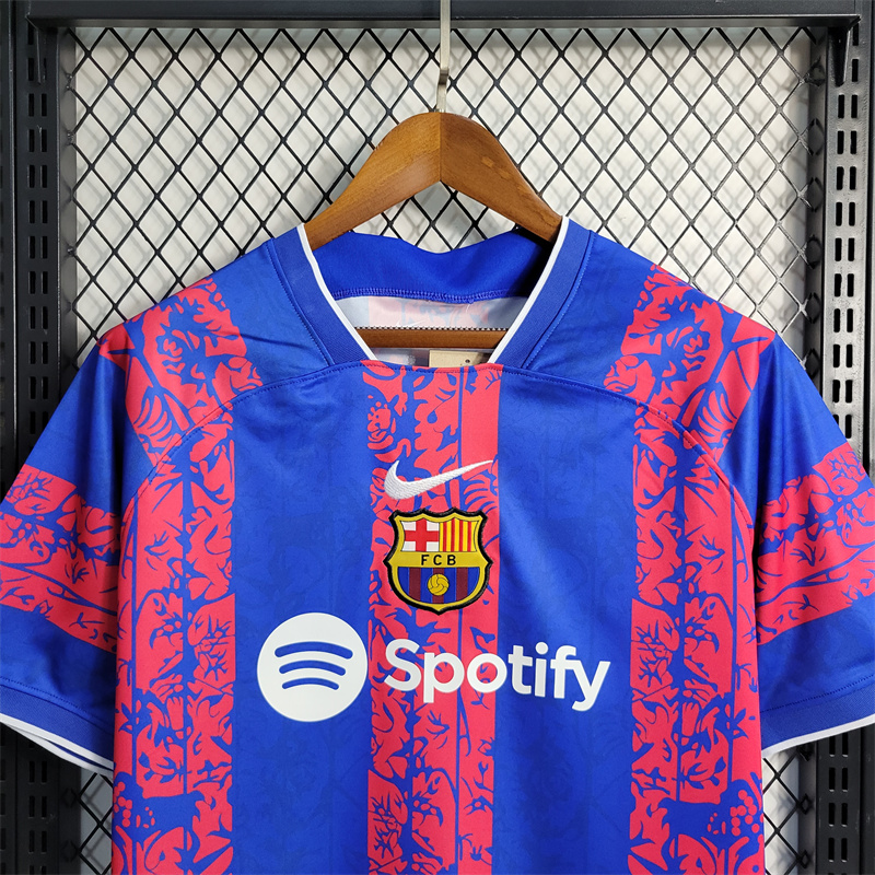 23-24 B.A.R.S.A Blue Training Shirt - Fans Version - UnitedFutballJersey