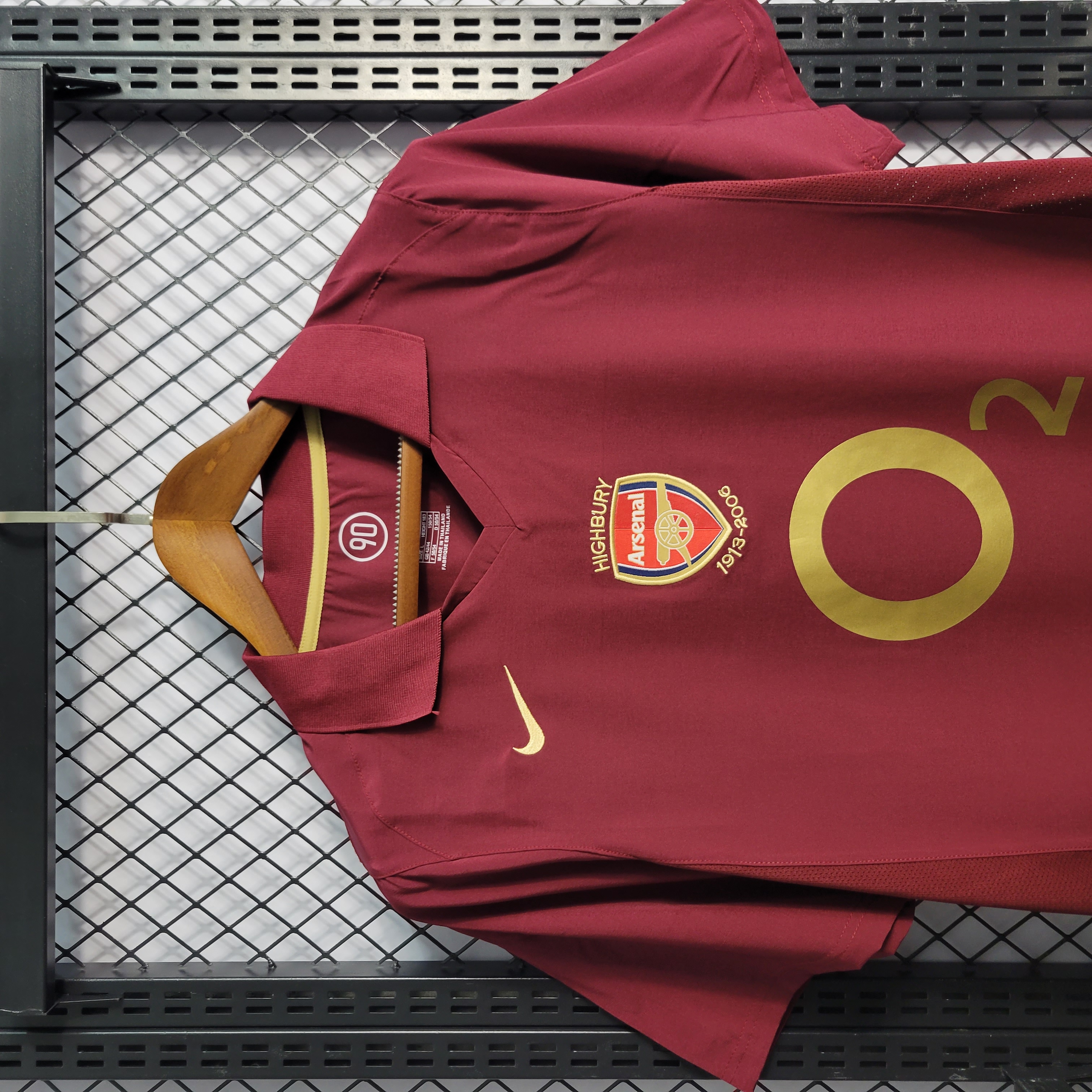Arsenal Retro 05-06 Home Stadium Jersey - UnitedFutballJersey