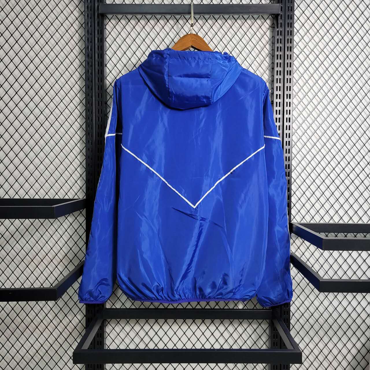 Lyon 23-24 Blue Player Windbreaker - UnitedFutballJersey