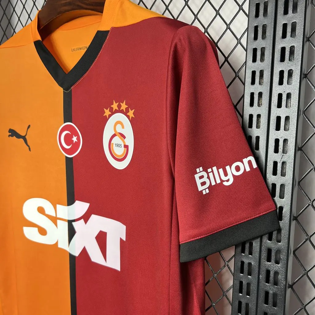 Galatasaray 24-25 Home Stadium Jersey - Fans Version - UnitedFutballJersey