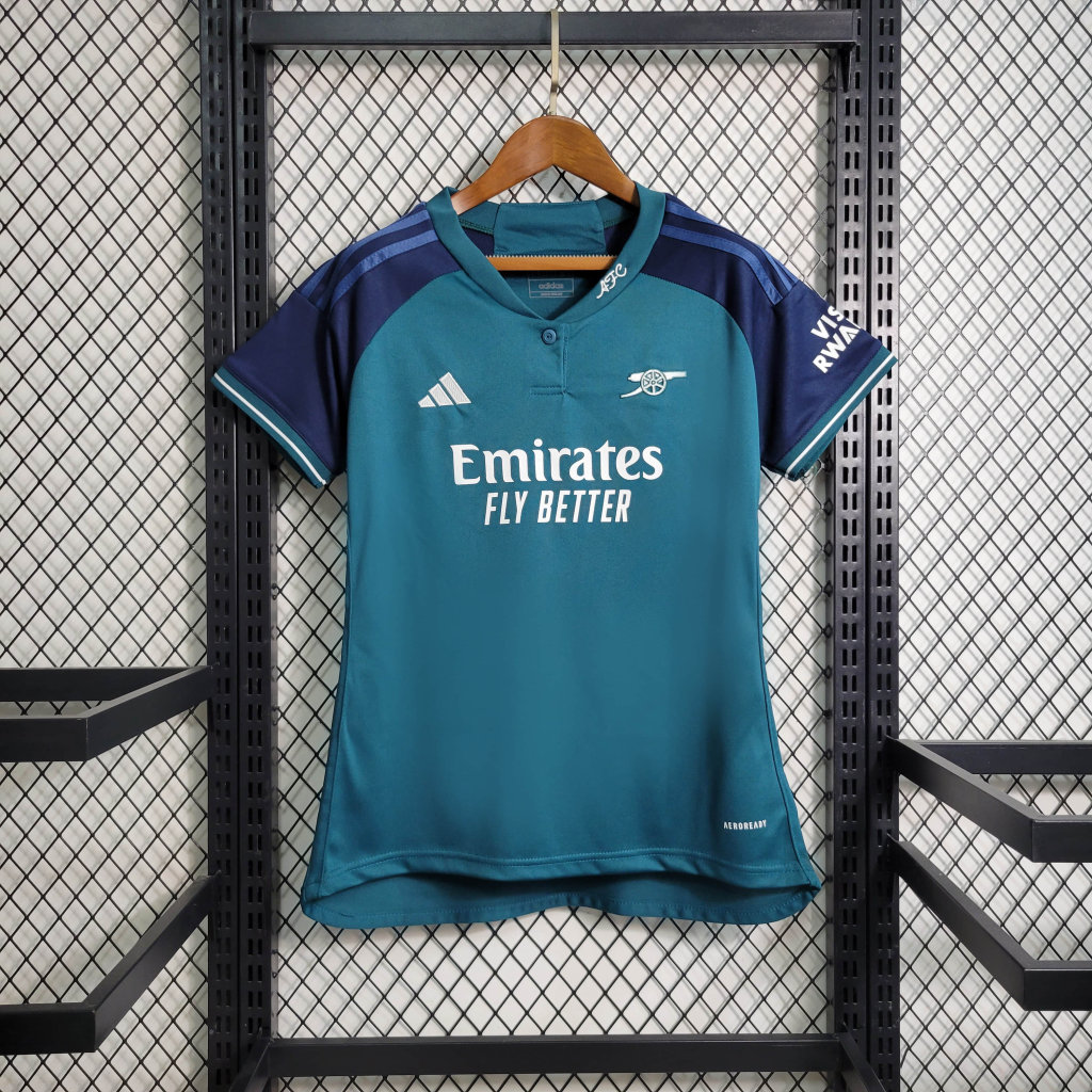 Arsenal 23-24 Third Women Shirt - UnitedFutballJersey