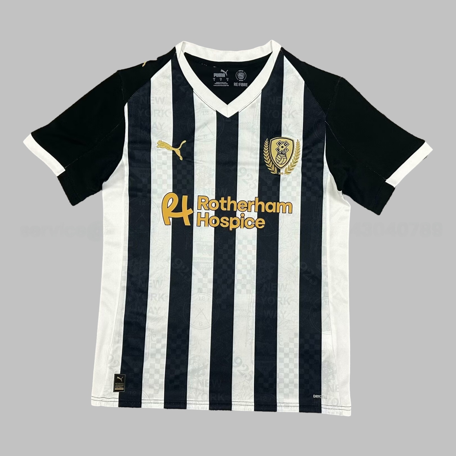 Rotherham United 25-26 Away Jersey - Fans Version - UnitedFutballJersey