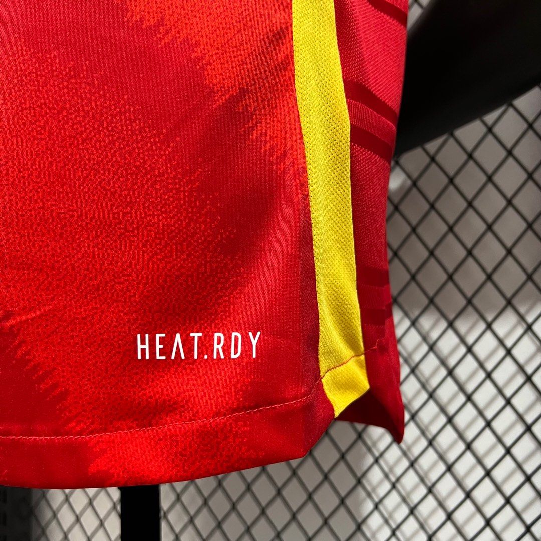 Spain 2024 Home Stadium Jersey - Player Version - UnitedFutballJersey
