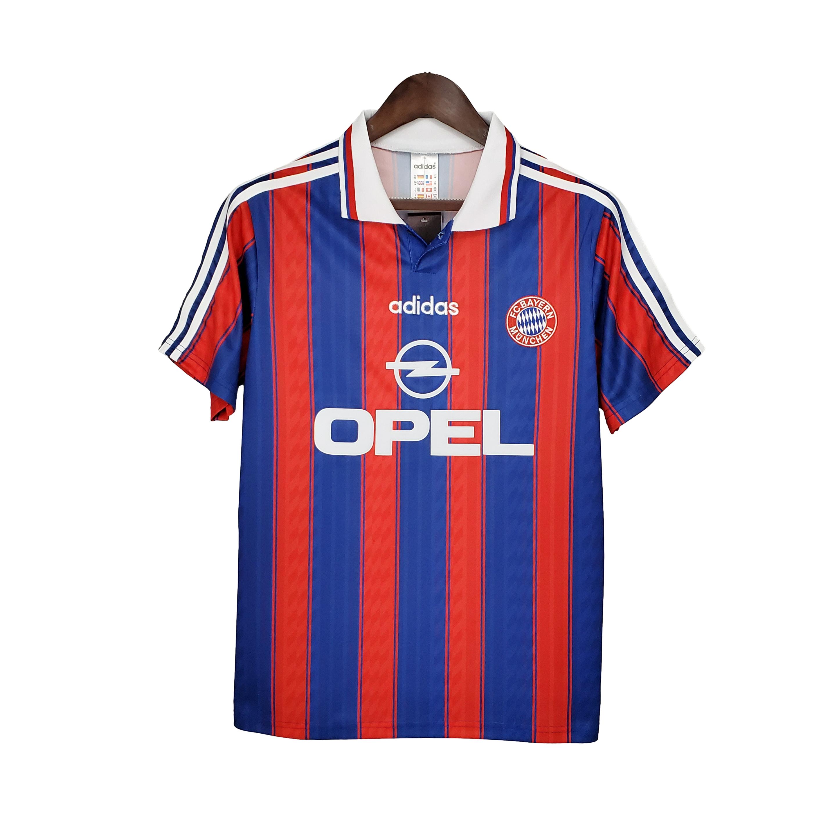 Retro Bayern Munich 95-97 Home Stadium Jersey - UnitedFutballJersey