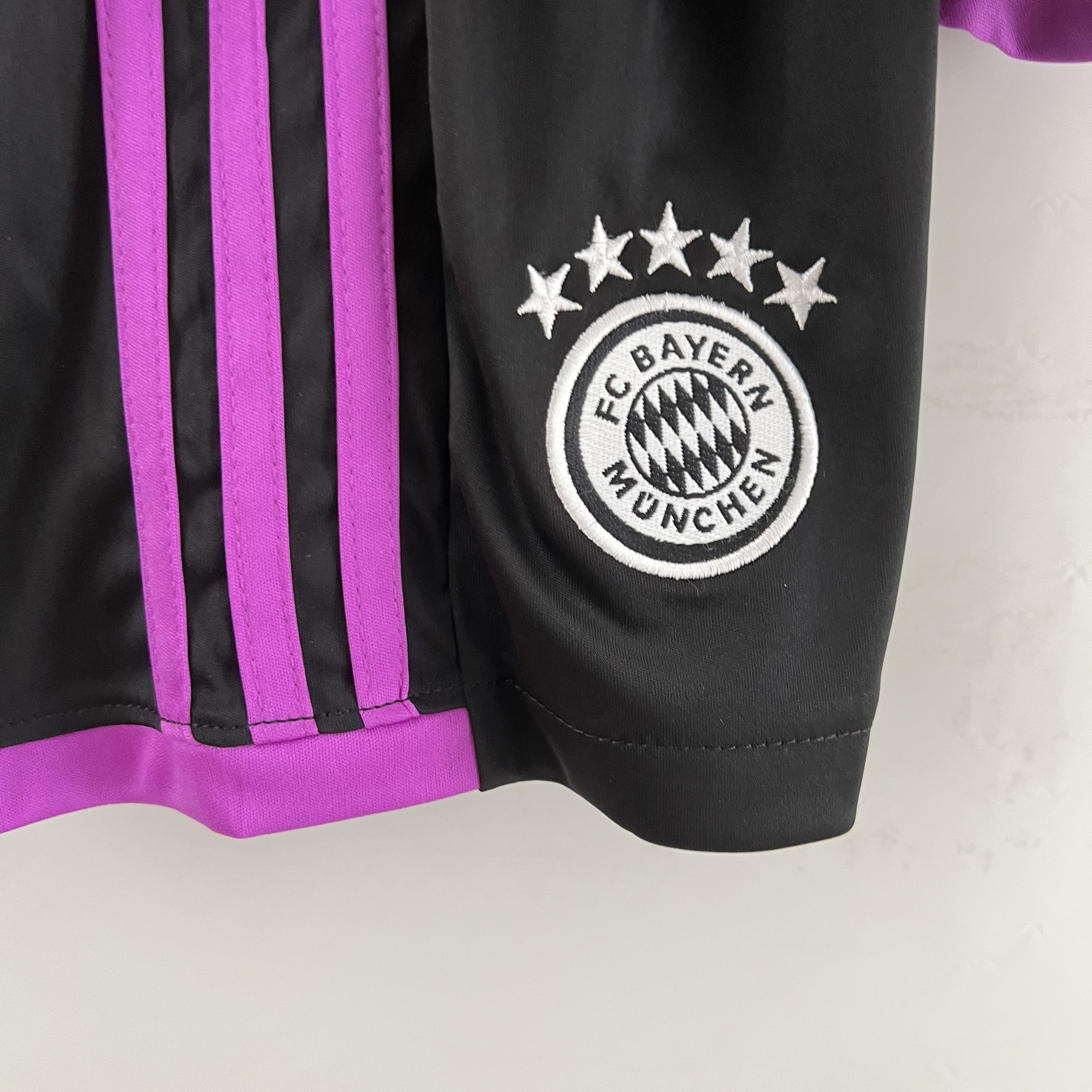 Bayern Munich 23-24 Away Kids kit - UnitedFutballJersey