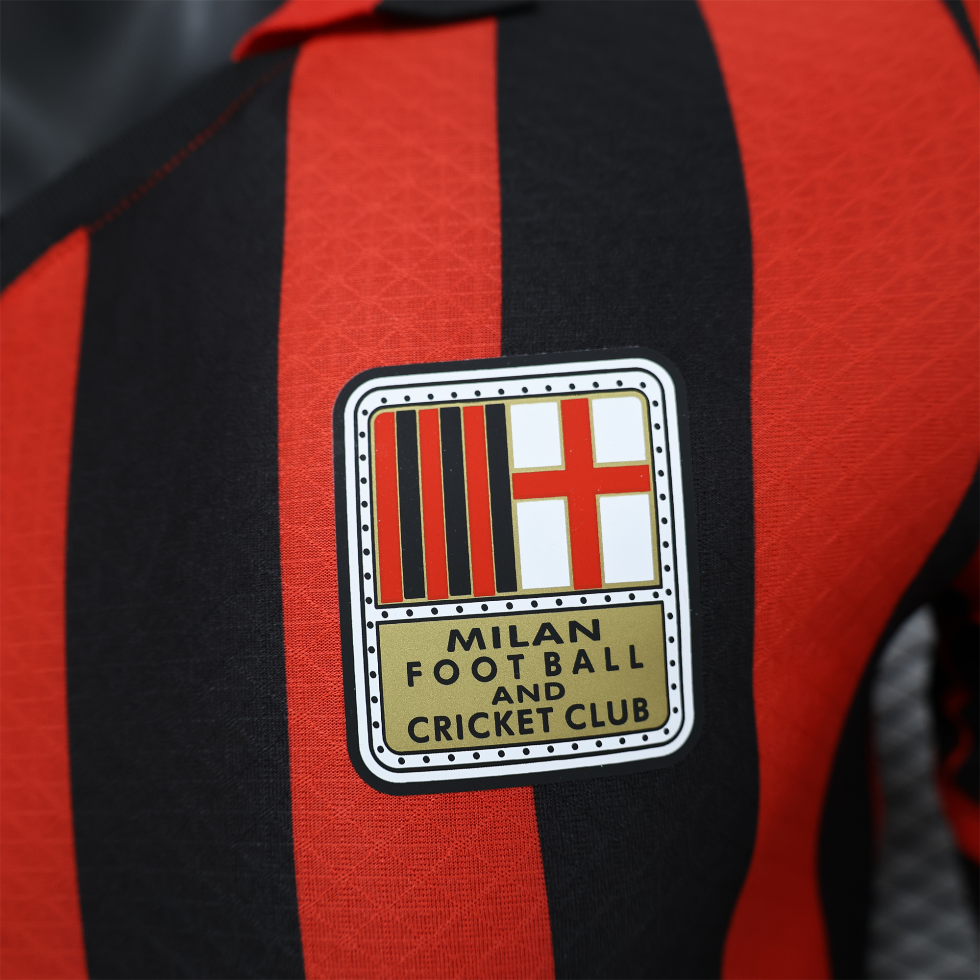 AC Milan 24-25 125th Anniversary Red Jersey - Player Version - UnitedFutballJersey