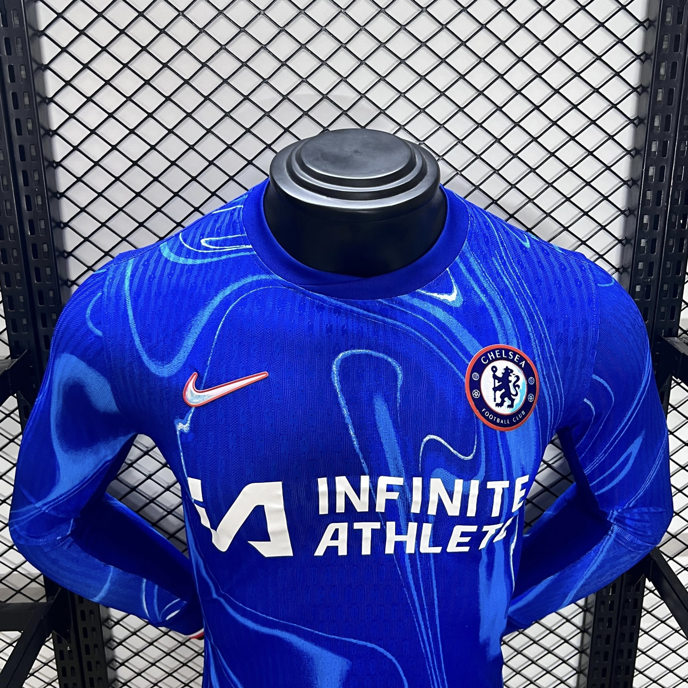 CHELSEA 24-25 Home Long Sleeve Jersey - Player Version - UnitedFutballJersey