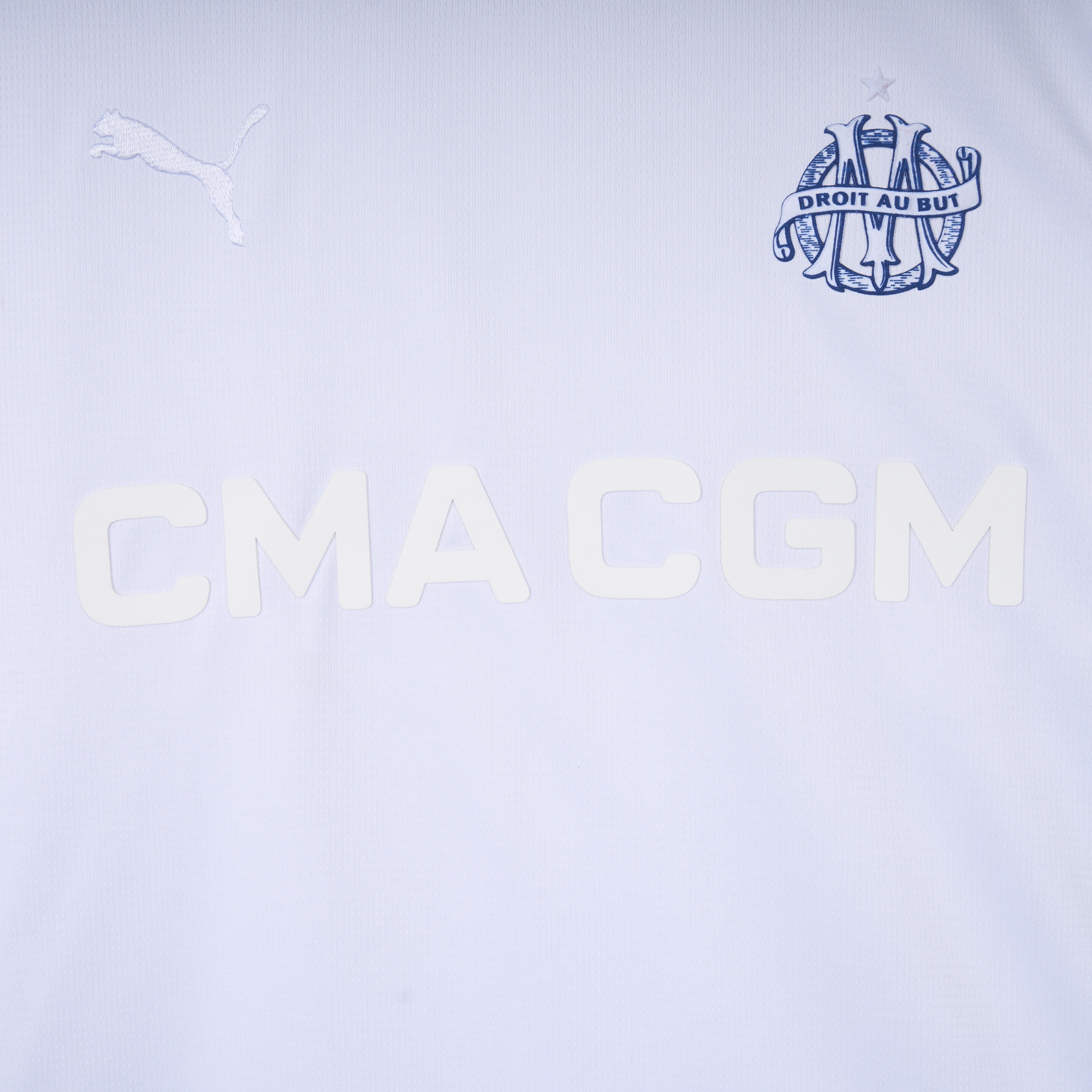 Marseille 24-25 125th Anniversary White Jersey - Fans Version - UnitedFutballJersey