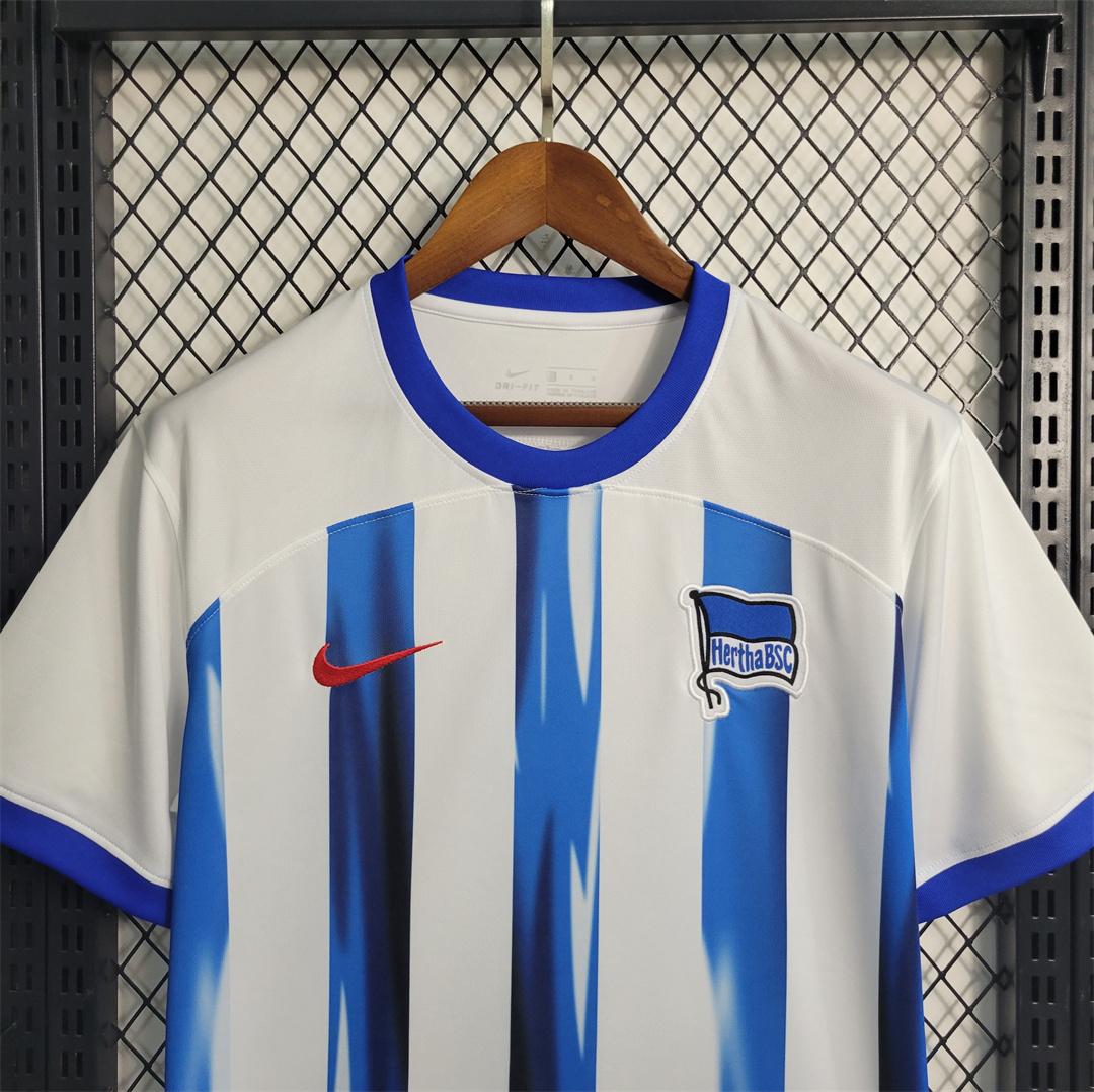 Hertha BSC 23-24 Home Stadium Jersey - Fans Version - UnitedFutballJersey