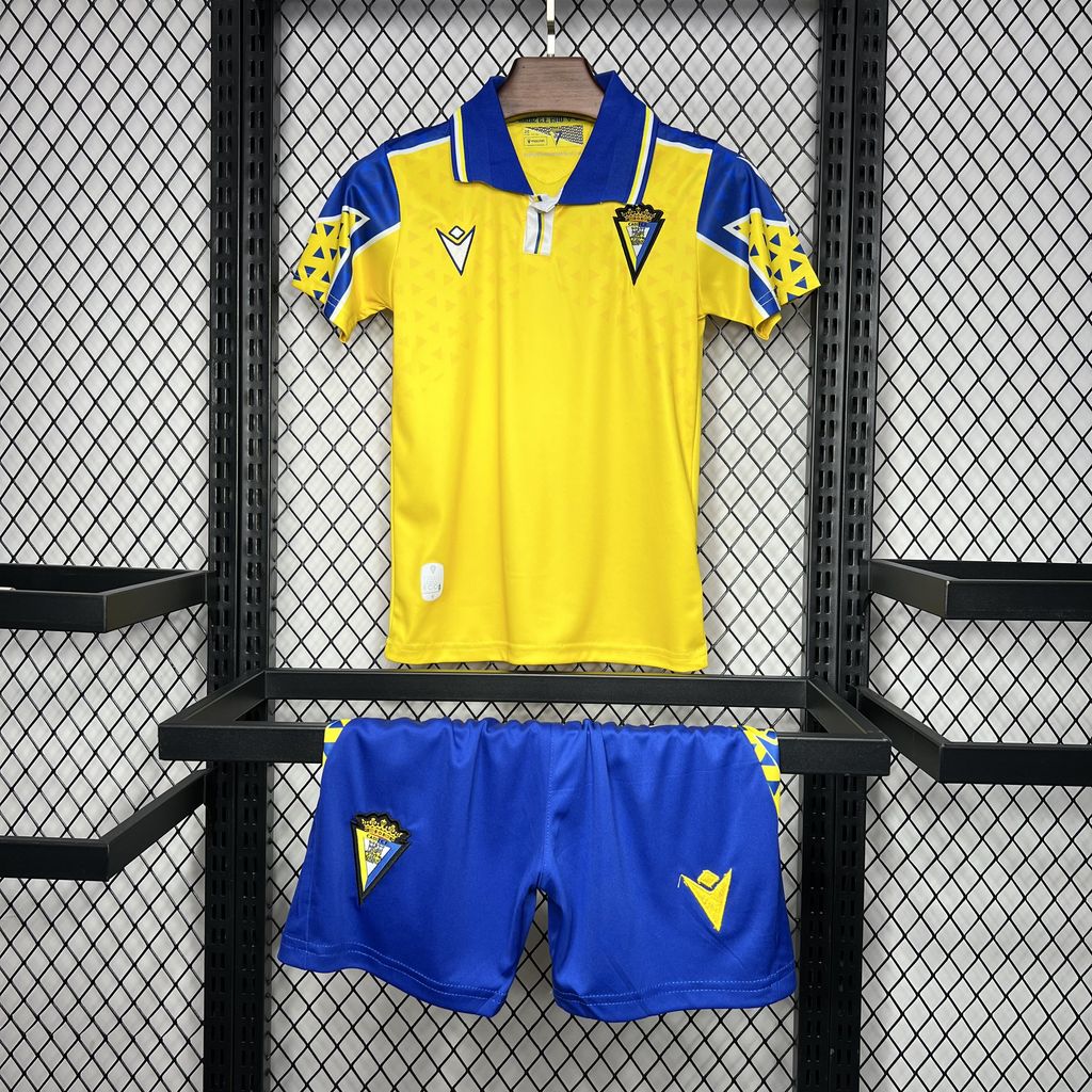 Cádiz Cadiz 24-25 Home Stadium Kids Kit - UnitedFutballJersey