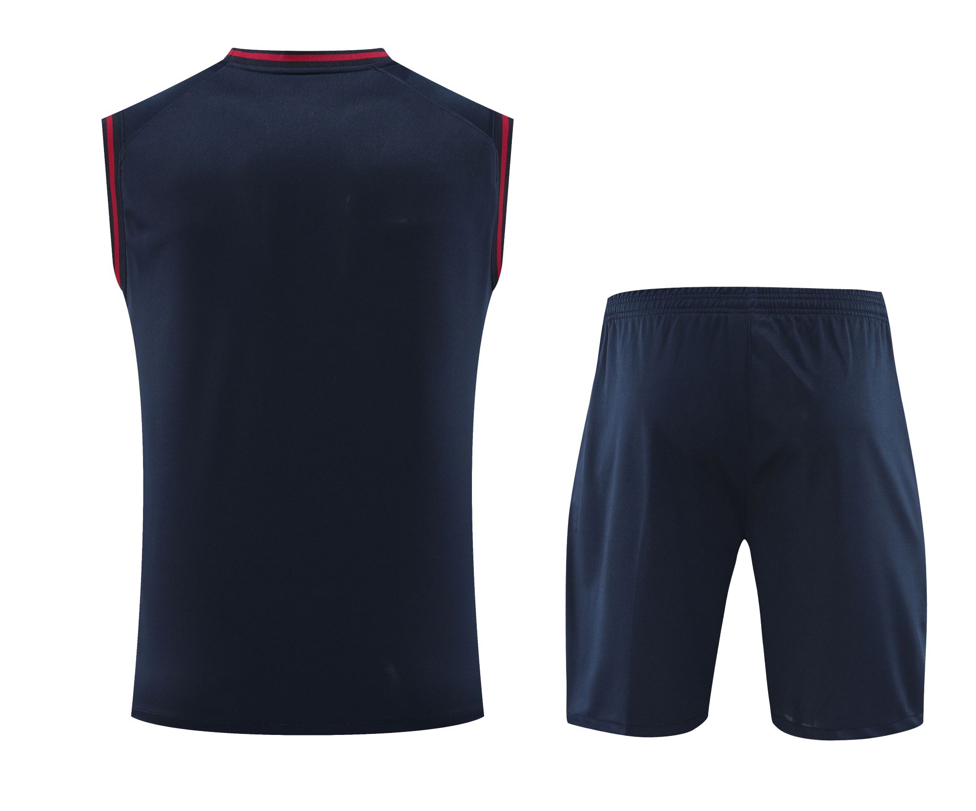 B.A.R.S.A 24-25 Training Vest Suit - Blue with Pattern - UnitedFutballJersey