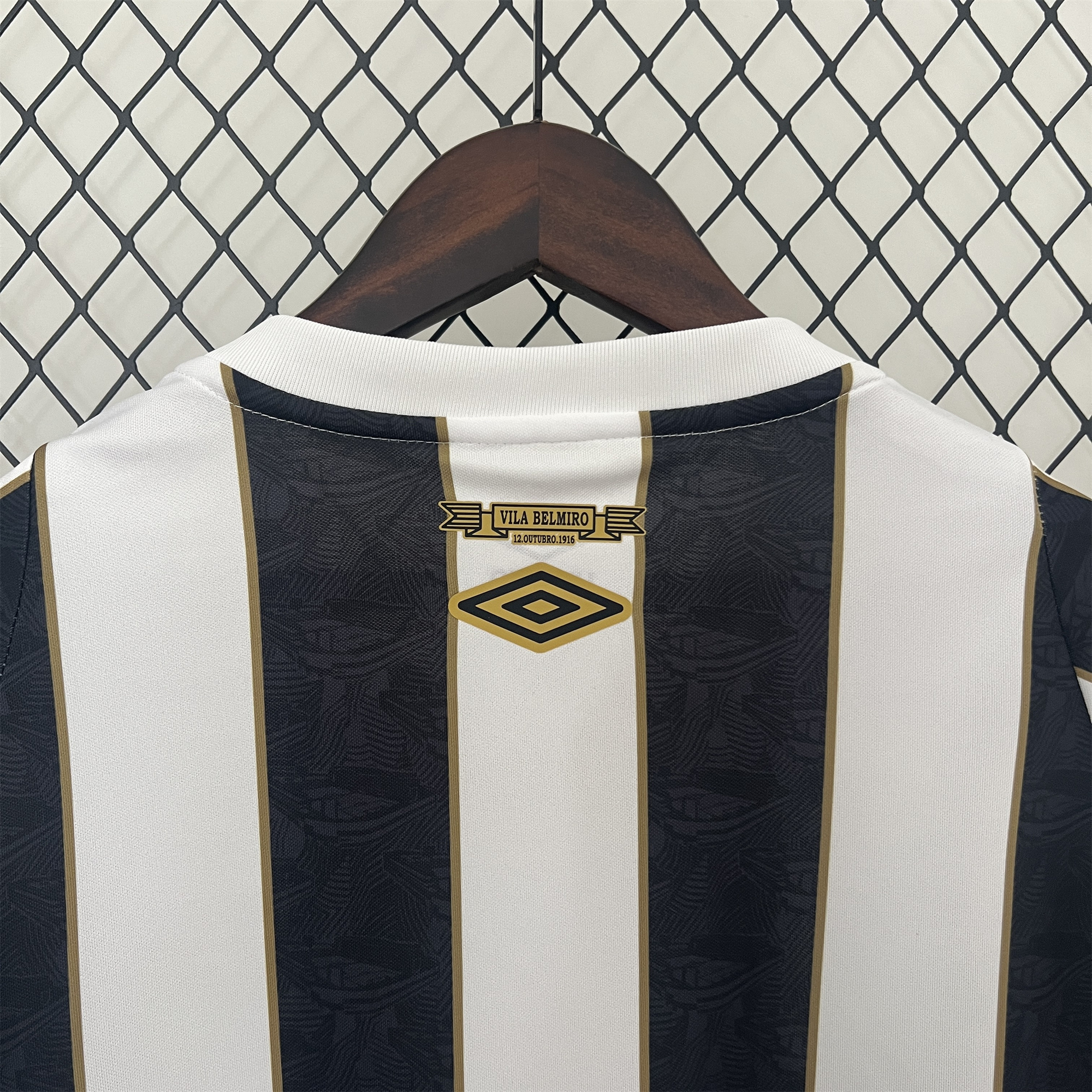 Santos 24-25 Away Jersey with Sponsors - Fans Version - UnitedFutballJersey