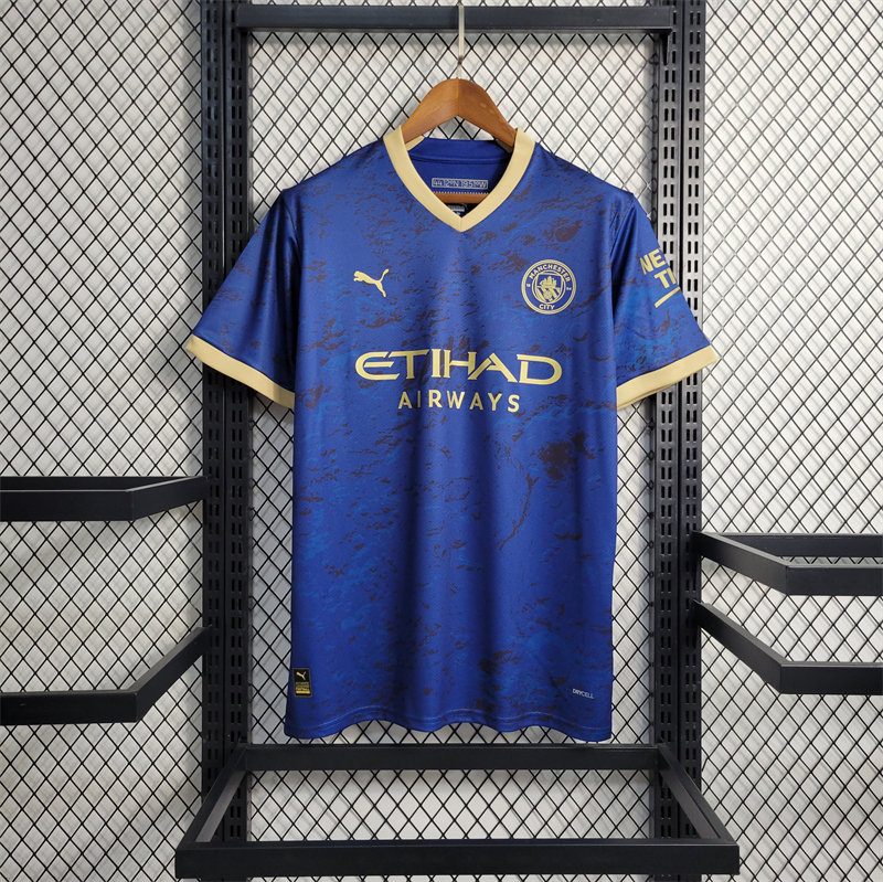Manchester City 23/24 Blue Jersey - Fans Version - UnitedFutballJersey