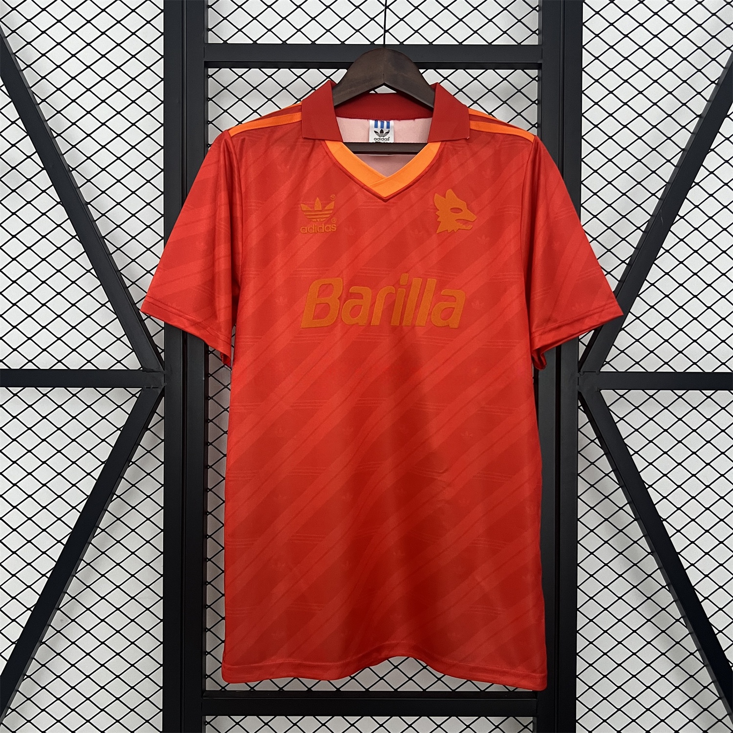 Retro Roma 1992-94 Home Jersey - UnitedFutballJersey