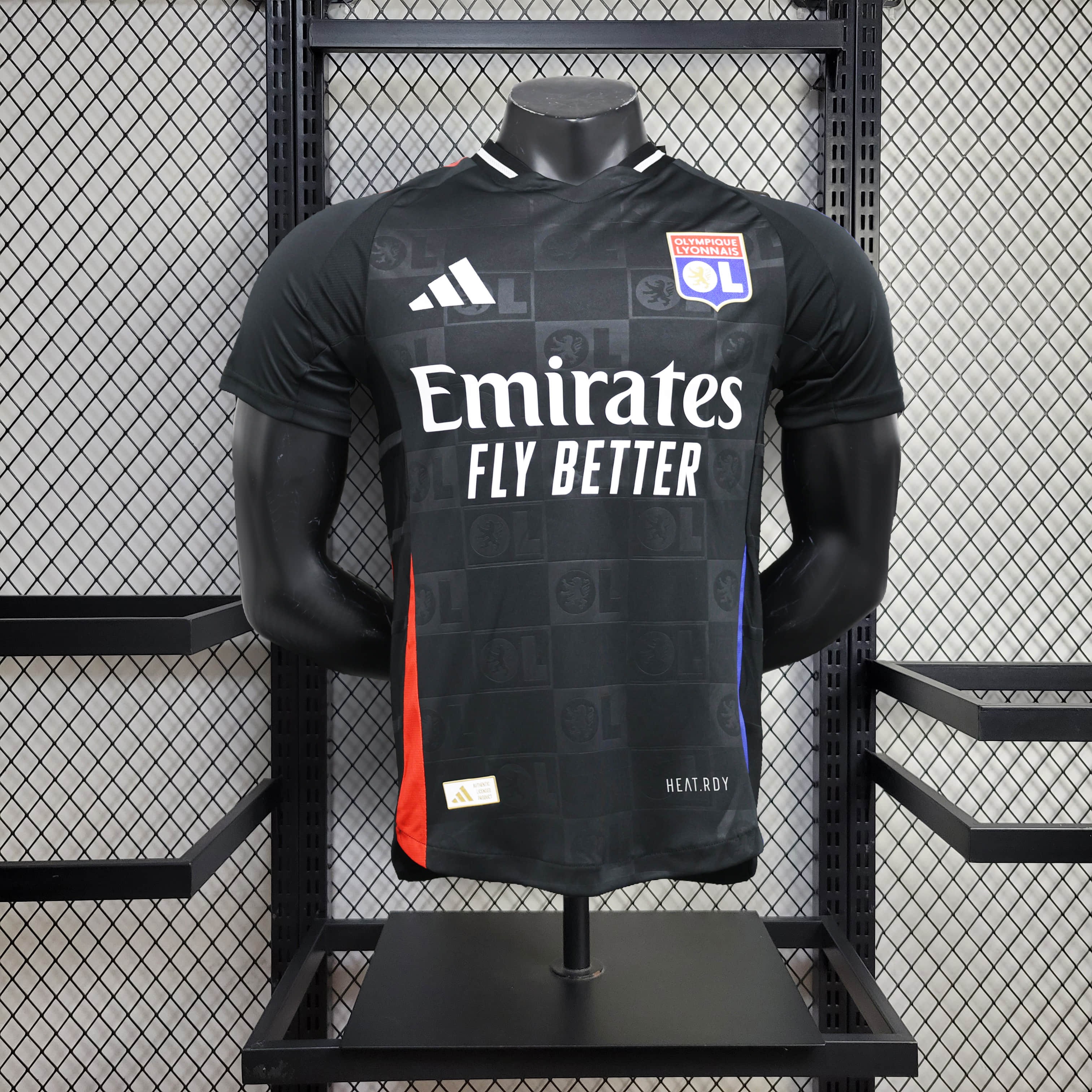 Olympique Lyonnais Lyon 24-25 Away Jersey - Player Version - UnitedFutballJersey