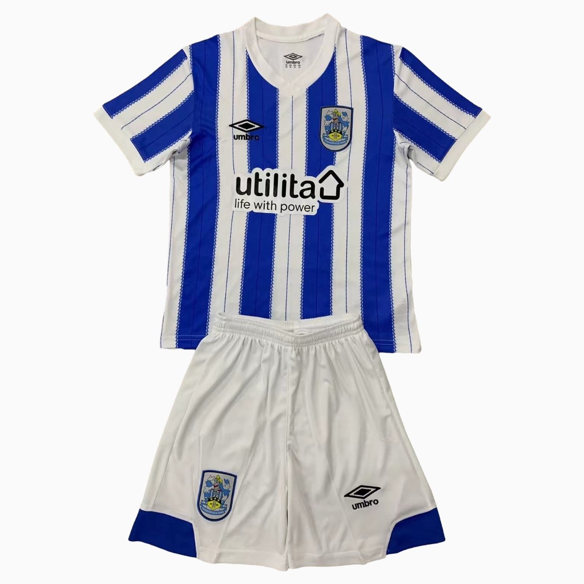 Huddersfield 24-25 Home Men's Adult Jersey Set - Fans Version - UnitedFutballJersey