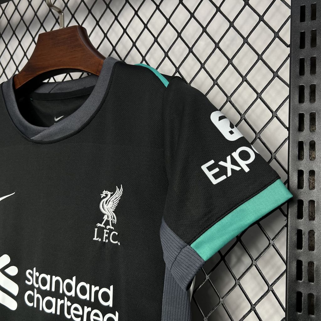 Liver.pool 24-25 Away Kids Kit - UnitedFutballJersey