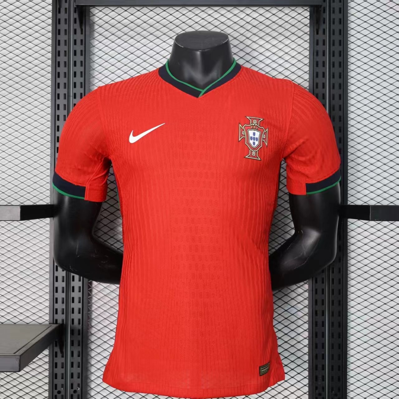 Portugal 2024 Home Stadium Jersey - Player Version - UnitedFutballJersey