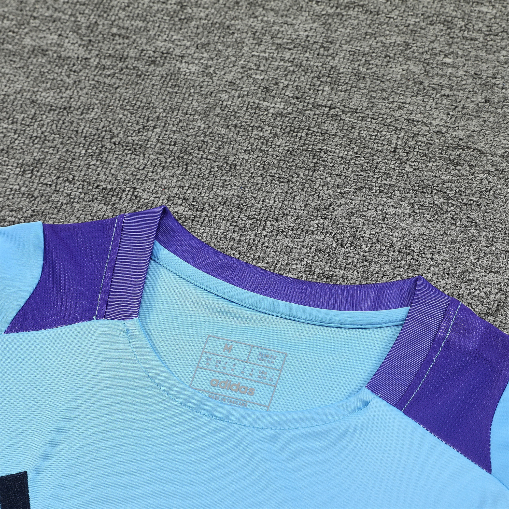 Argentina 24-25 Vest Training Set - Blue Vest & Deep Blue Shorts - UnitedFutballJersey