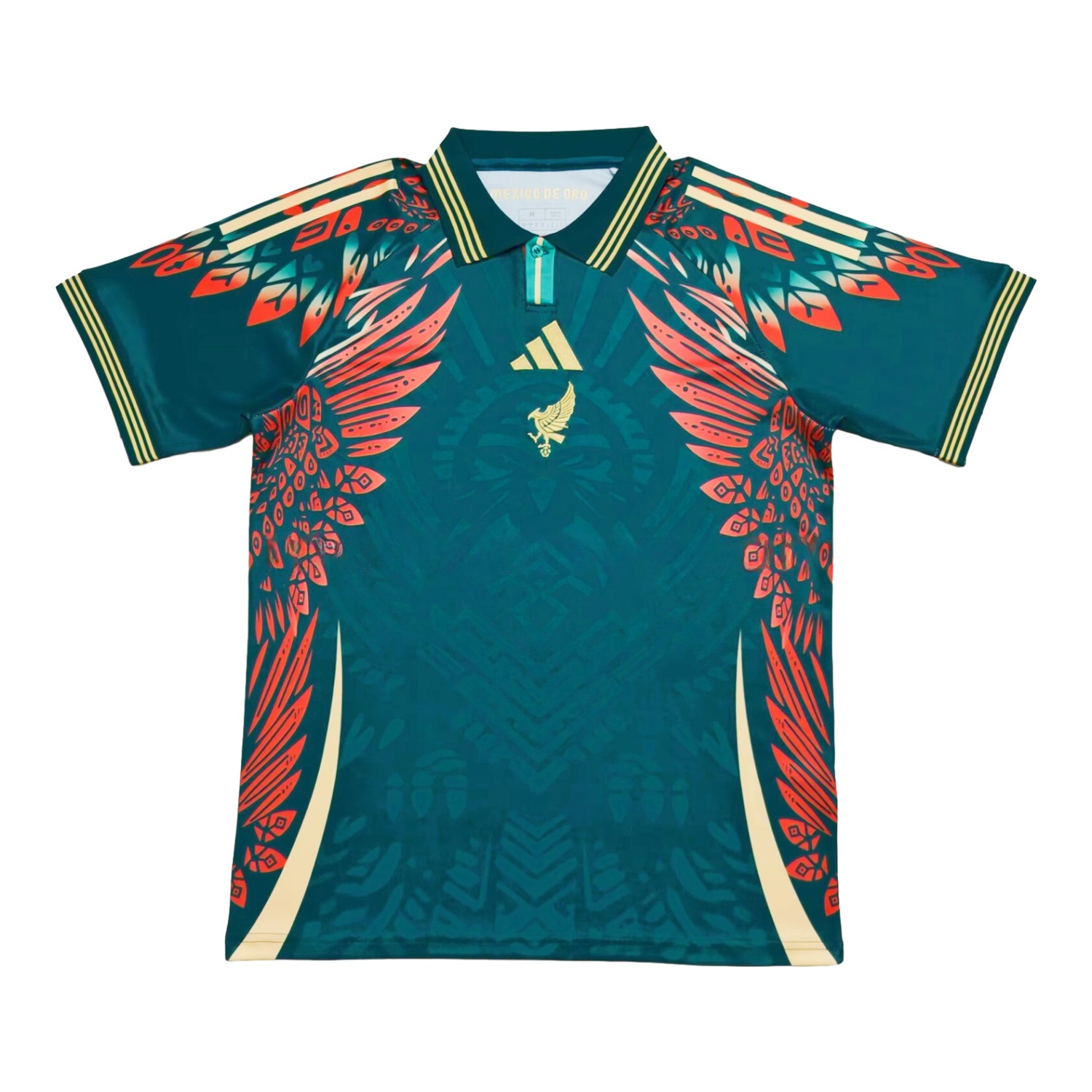 Mexico 2025 Gold Cup Bird Green Special Edition Jersey - Fans Version - UnitedFutballJersey