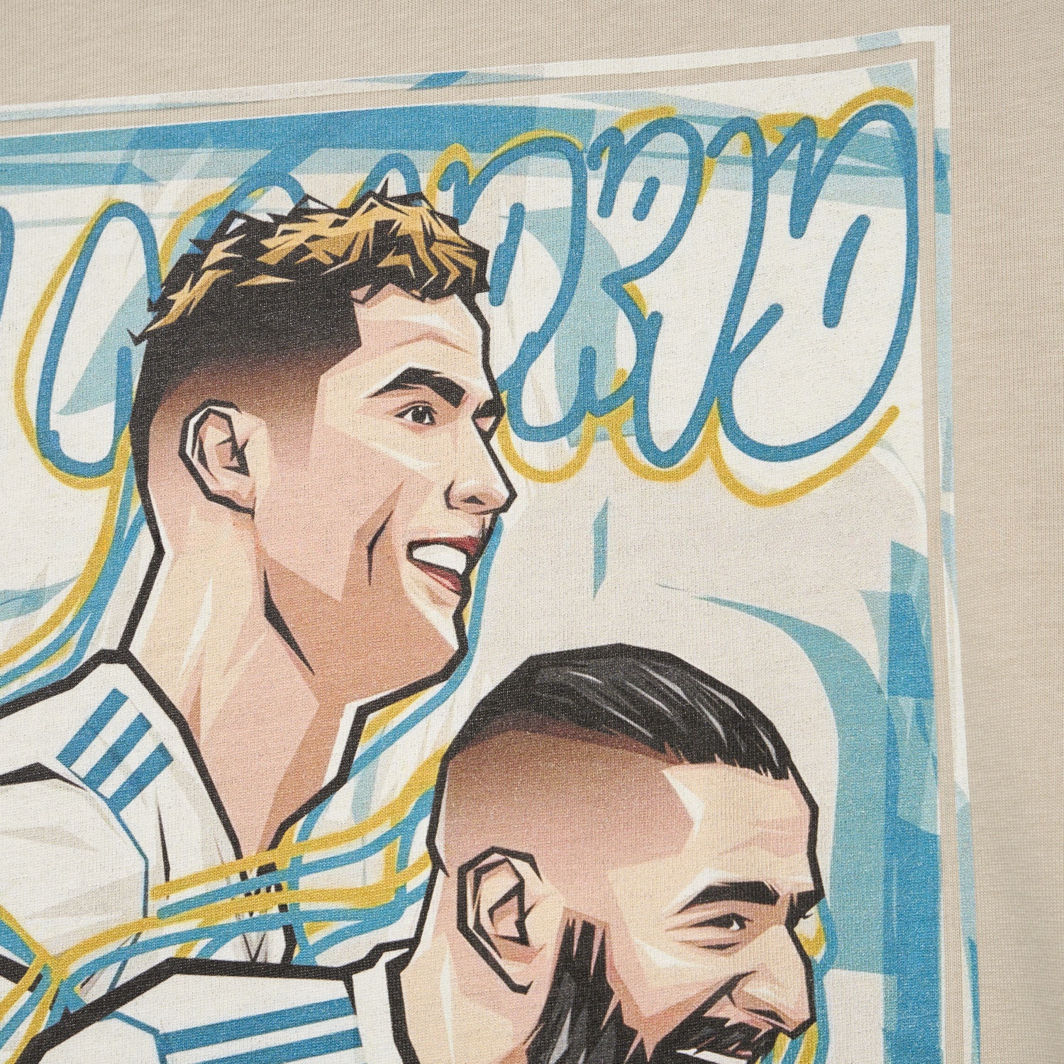 Real Madrid BBC Benzema Bale Cristiano Ronaldo Unisex Pure Cotton T-shirt - UnitedFutballJersey