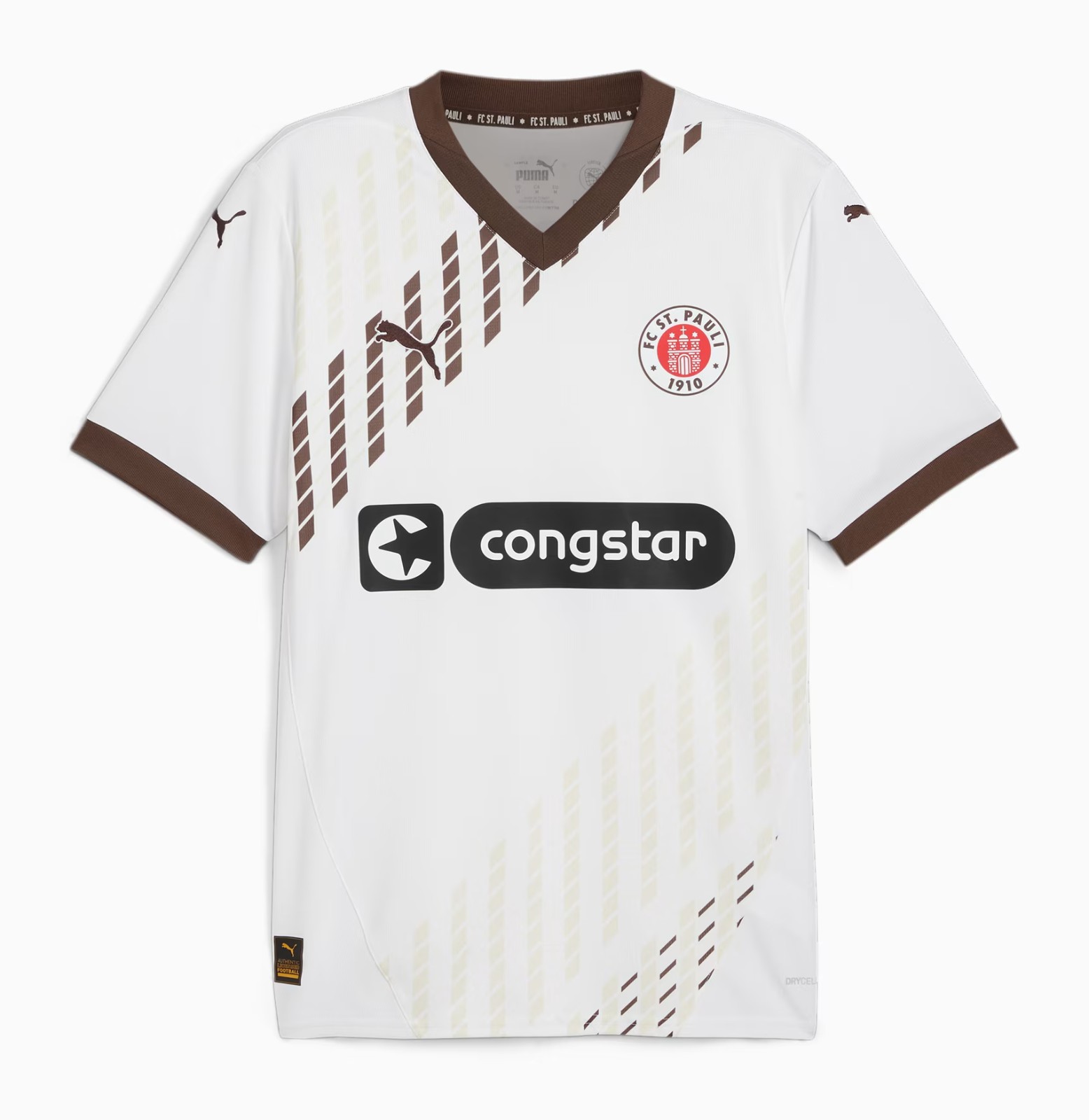 St. Pauli 24-25 Away Stadium Jersey - Fans Version - UnitedFutballJersey