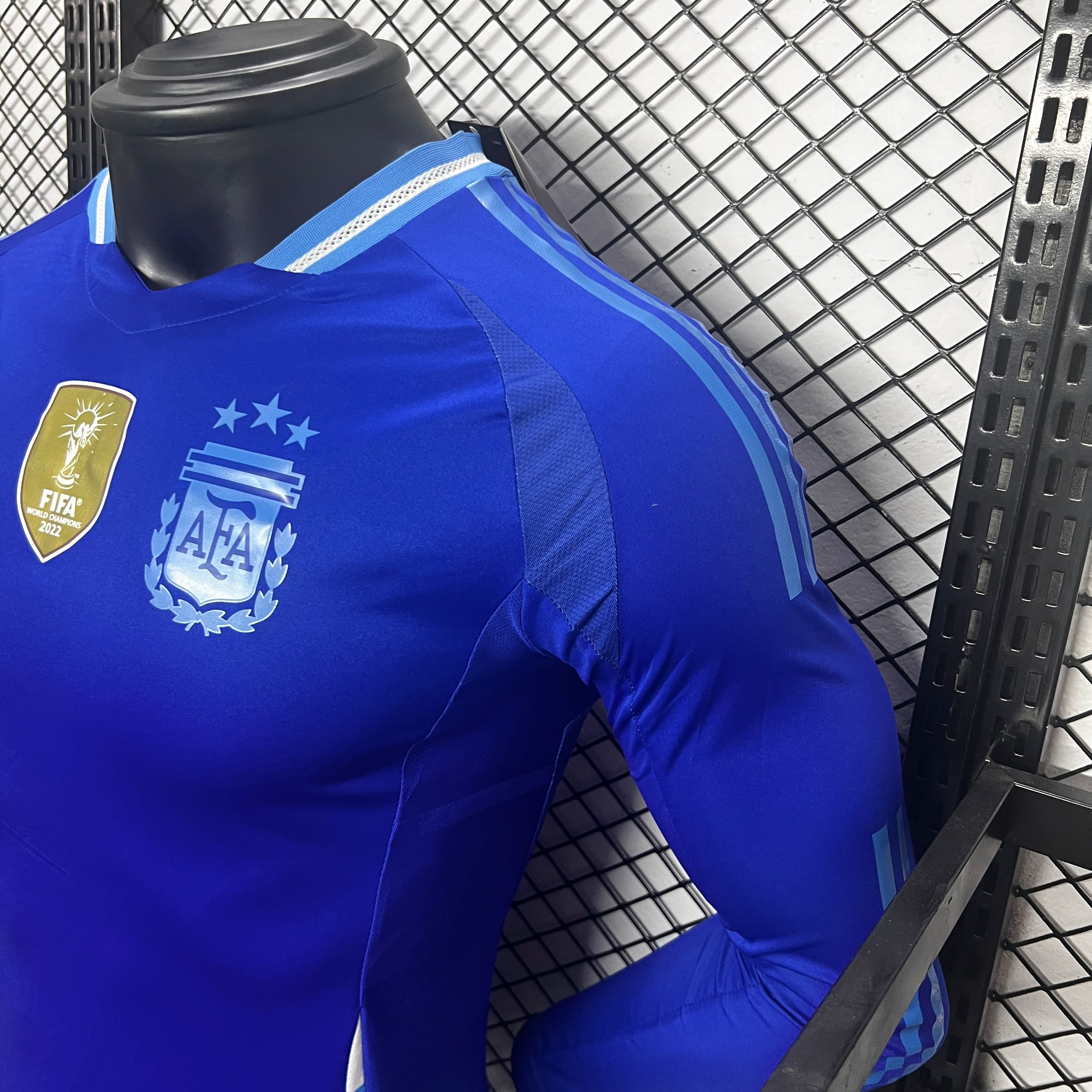 Argentina 2024 Away Long Sleeve Jersey - Player Version - UnitedFutballJersey