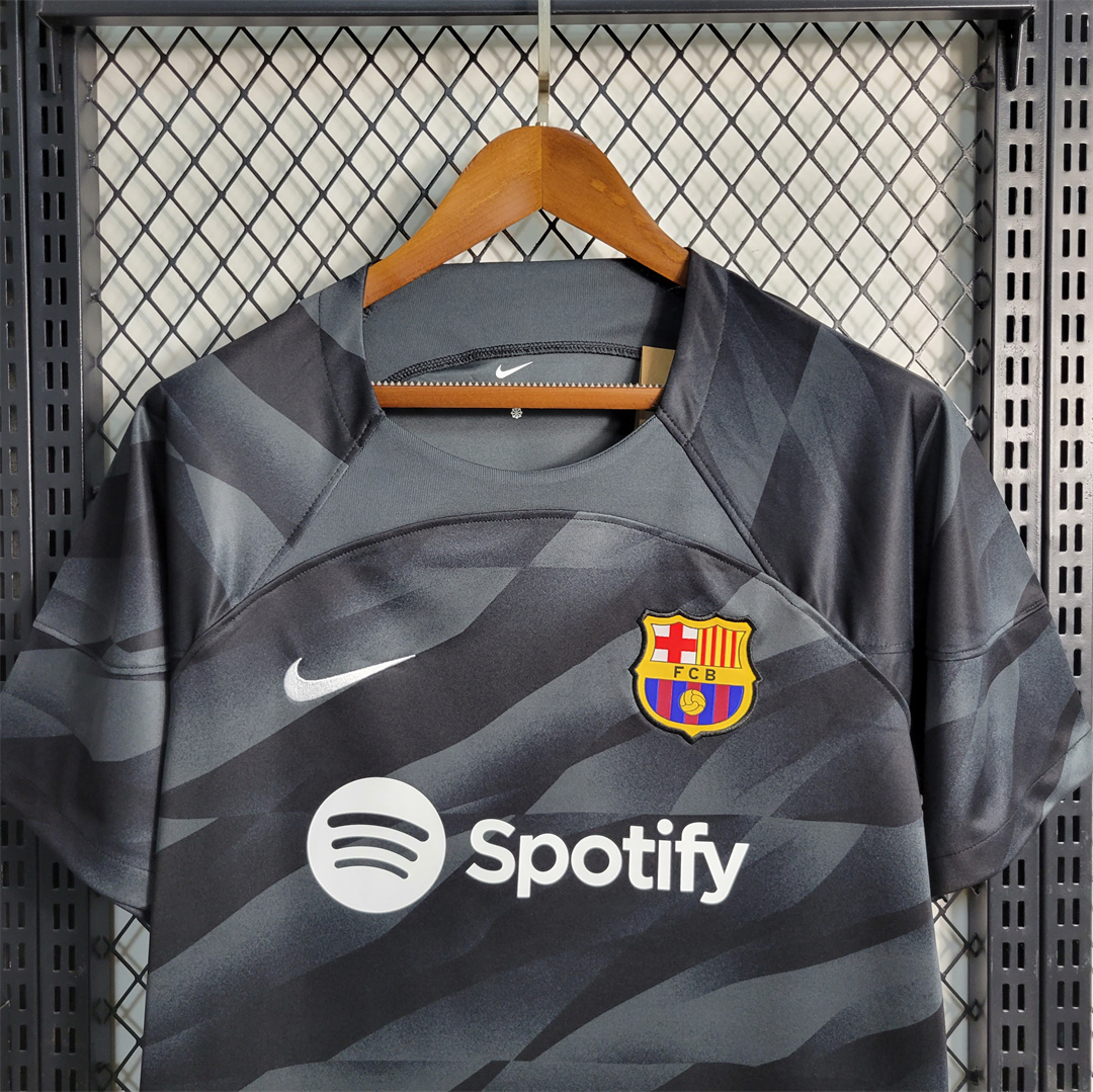 B.A.R.S.A 23/24 Black Goalkeeper Jersey - Fans Version - UnitedFutballJersey