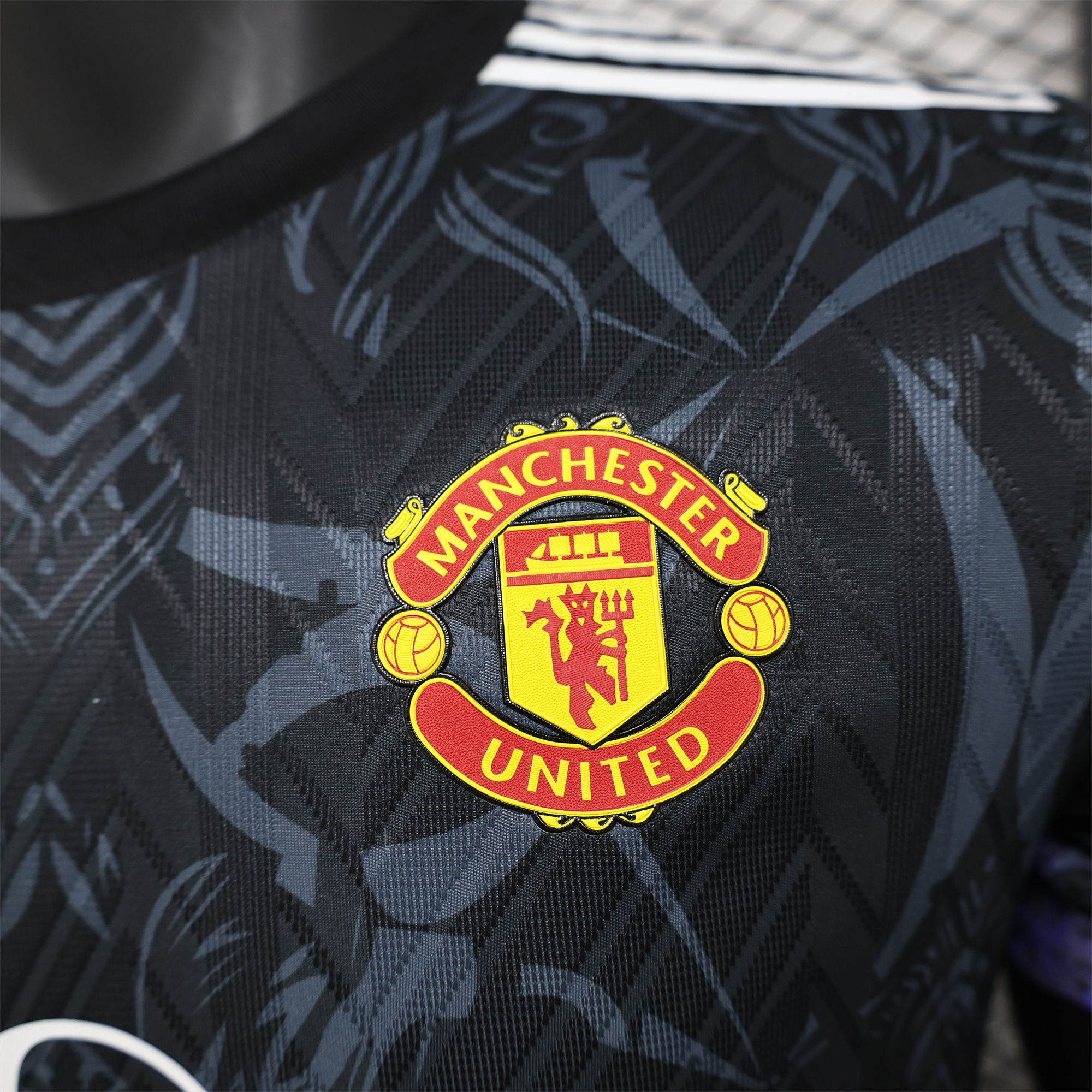 Manchester United 24-25 Balck and Purple Lion Special Edition Jersey - Player Version - UnitedFutballJersey