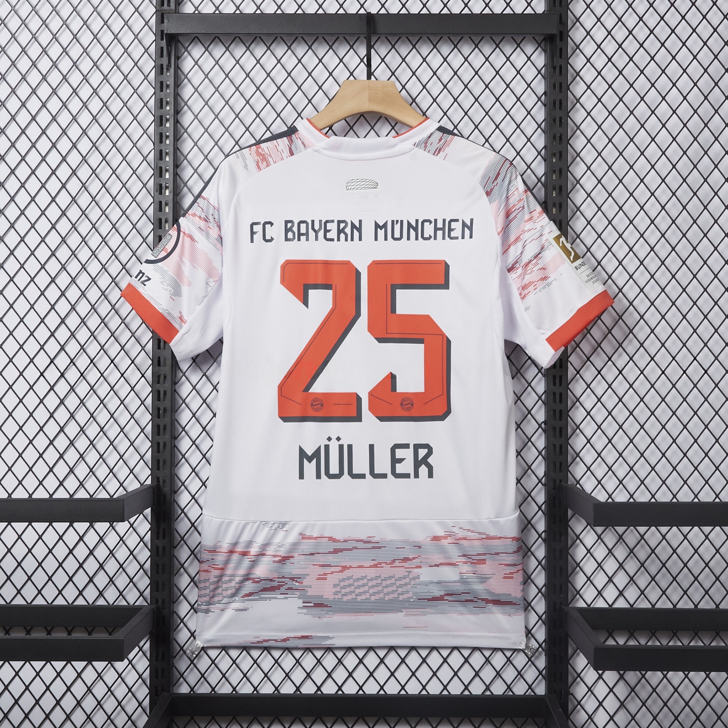 Bayern Munich 25-26 Away White Jersey - Fans Version - UnitedFutballJersey