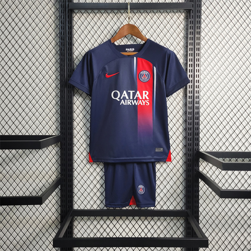 Paris Saint-Germain PSG 23-24 Home Kids kit - UnitedFutballJersey