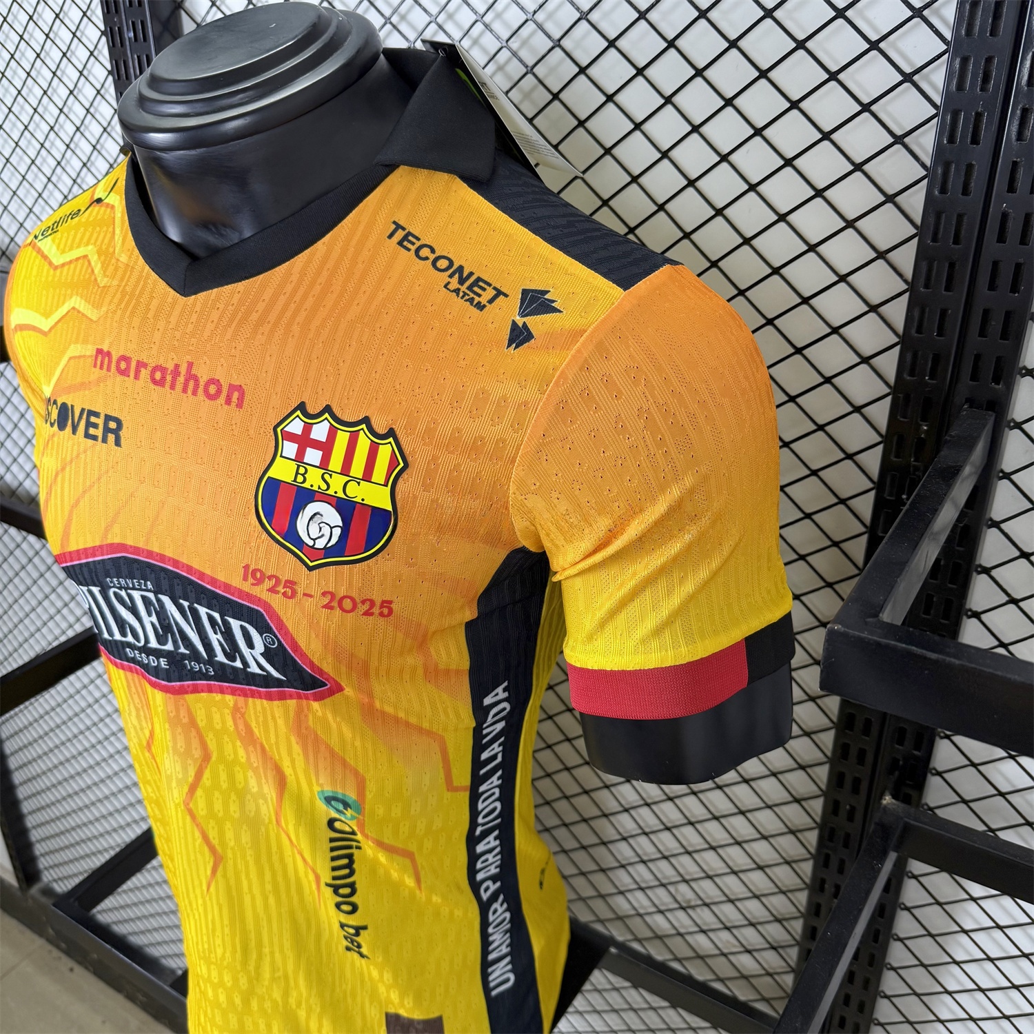 Barcelona Sporting Club 2025 Centennial Jersey - Player Version - UnitedFutballJersey