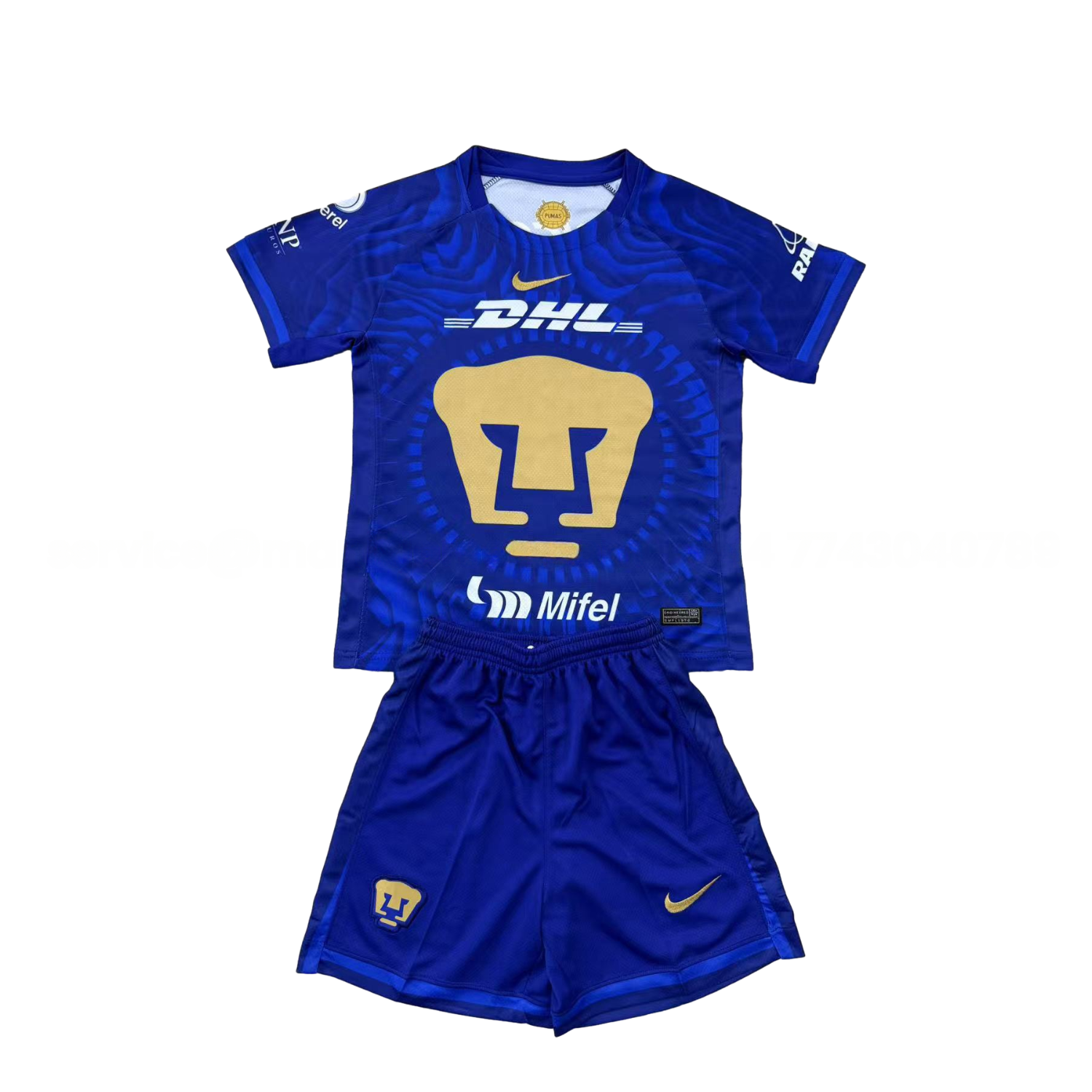 Pumas UNAM 25-26 Away Men's Adult Jersey Set - Fans Version - UnitedFutballJersey